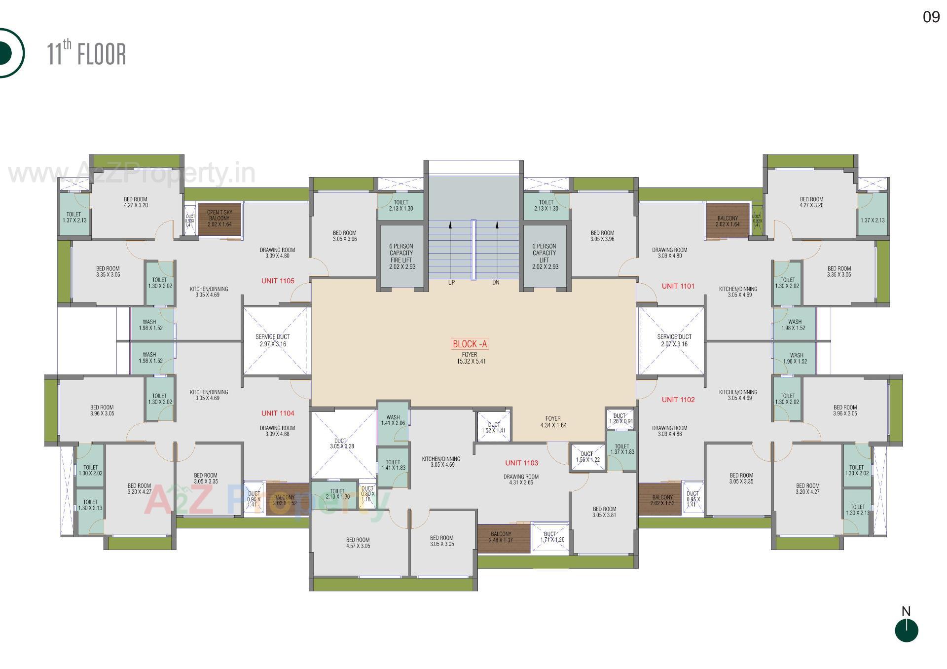 Layout of real estate project Swamaan Solaris located at Chandkheda, Ahmedabad, Gujarat