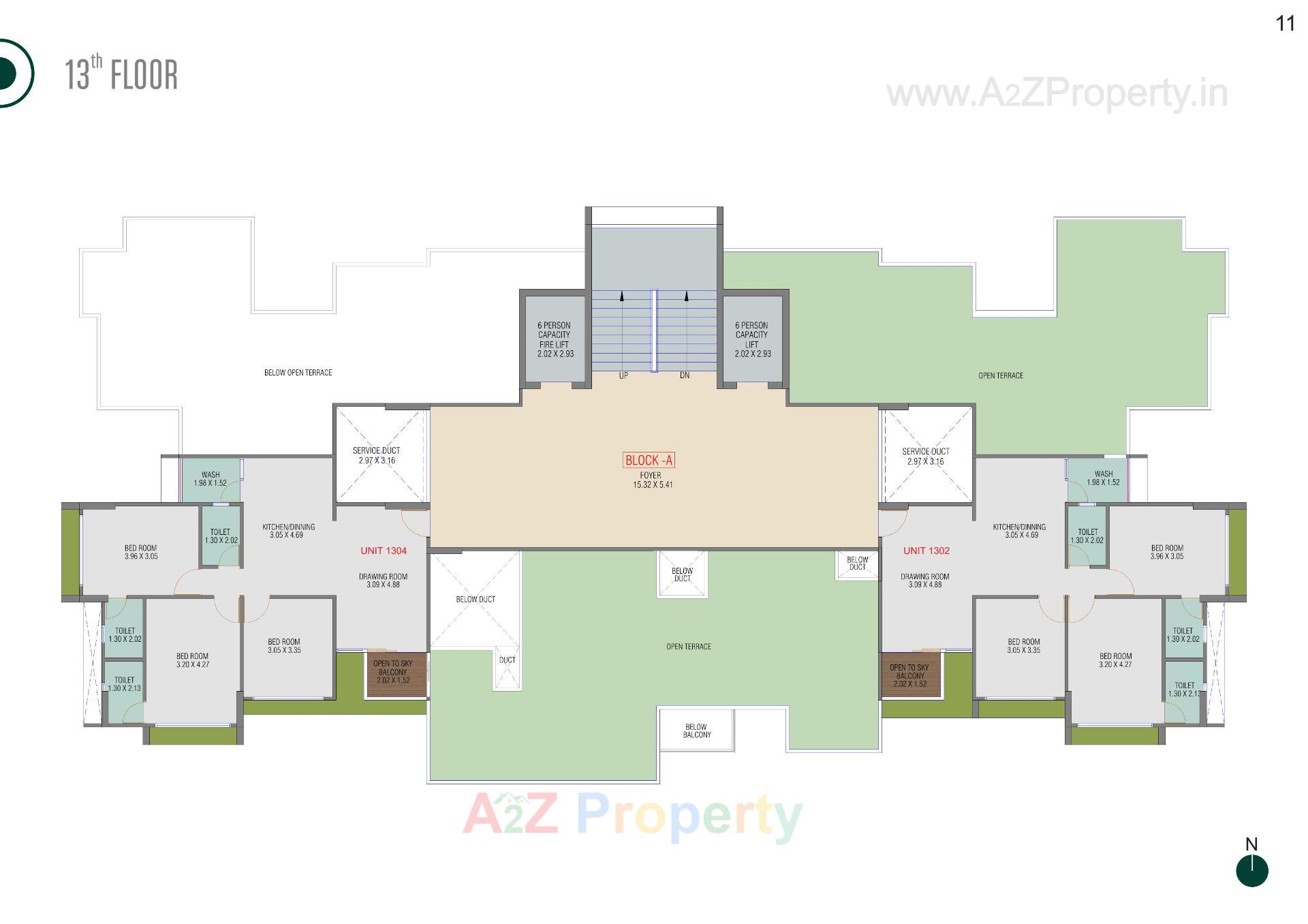 Layout of real estate project Swamaan Solaris located at Chandkheda, Ahmedabad, Gujarat