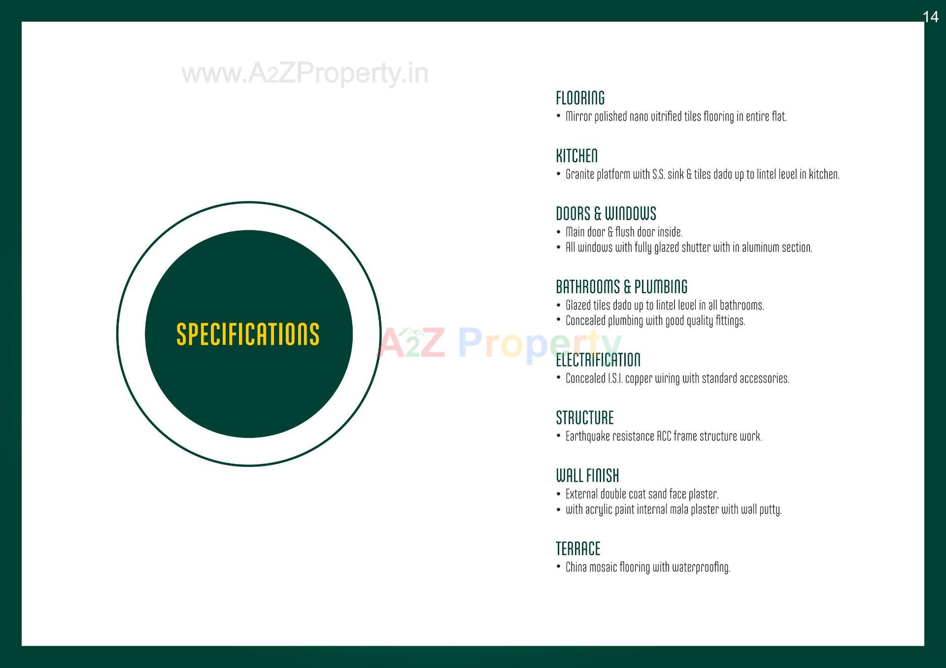  of real estate project Swamaan Solaris located at Chandkheda, Ahmedabad, Gujarat