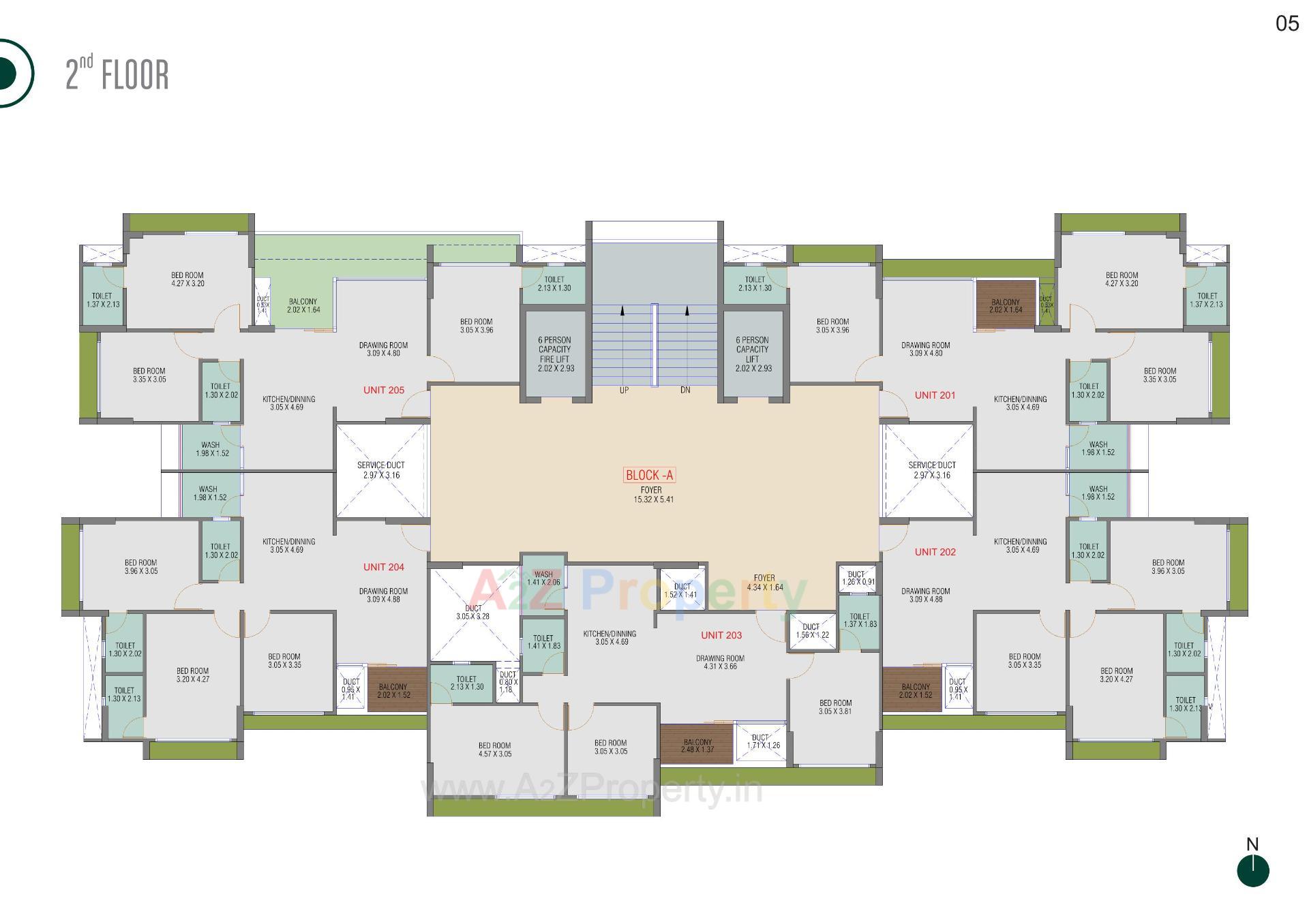 Layout of real estate project Swamaan Solaris located at Chandkheda, Ahmedabad, Gujarat