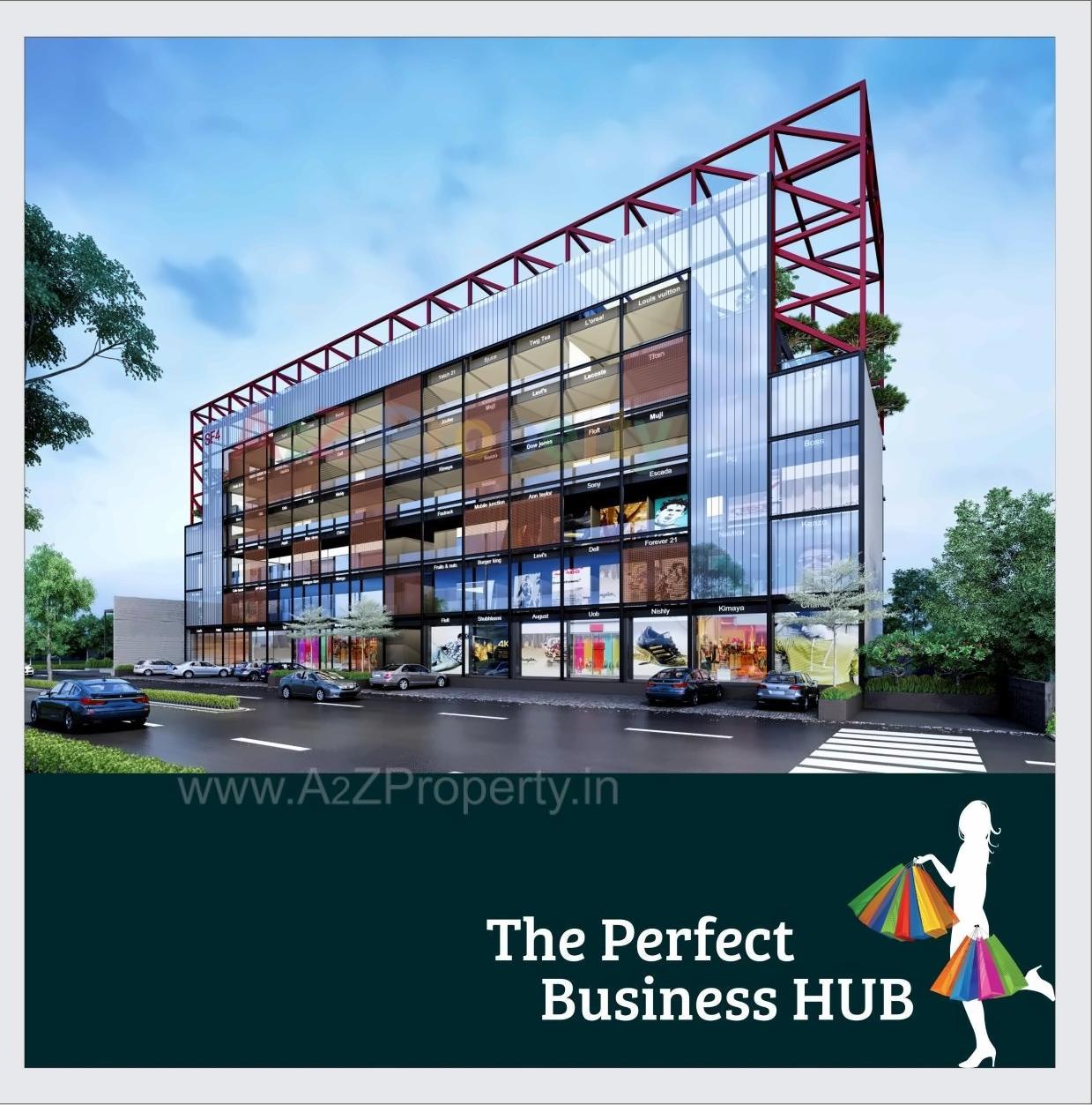 3D Elevation of real estate project Swaminarayan Family located at Nikol, Ahmedabad, Gujarat