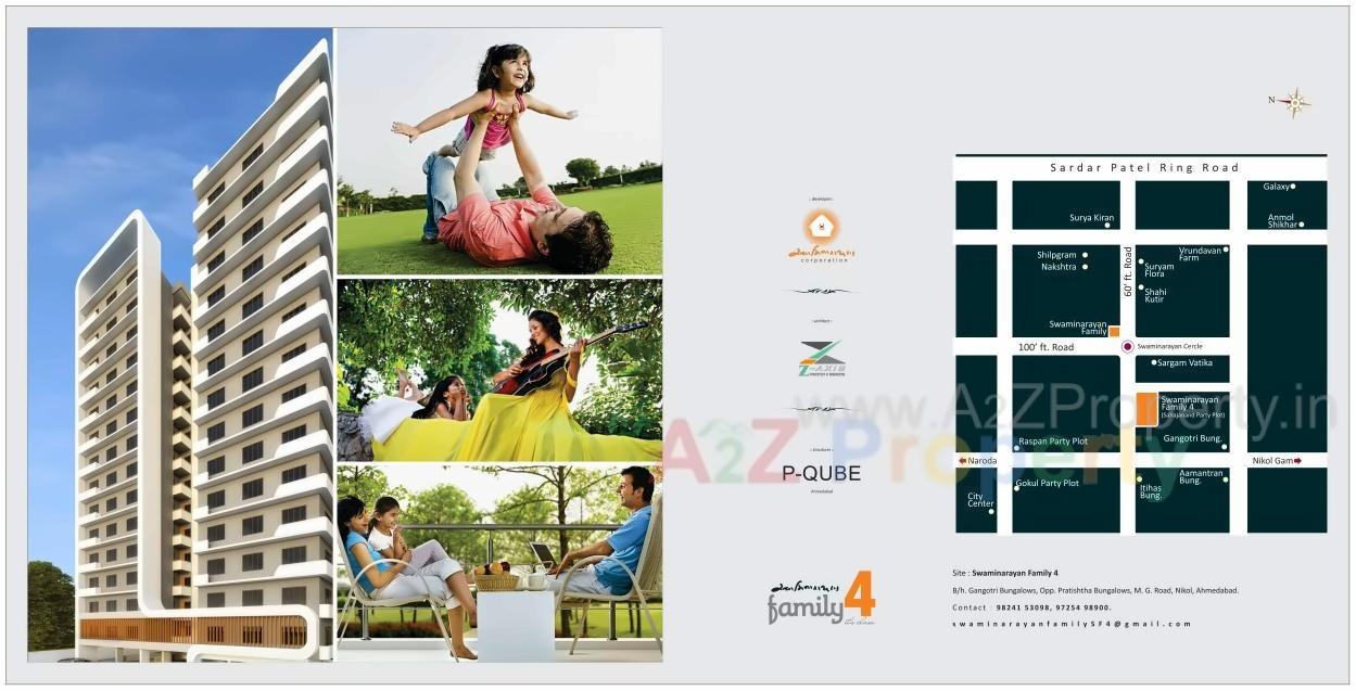  of real estate project Swaminarayan Family located at Nikol, Ahmedabad, Gujarat