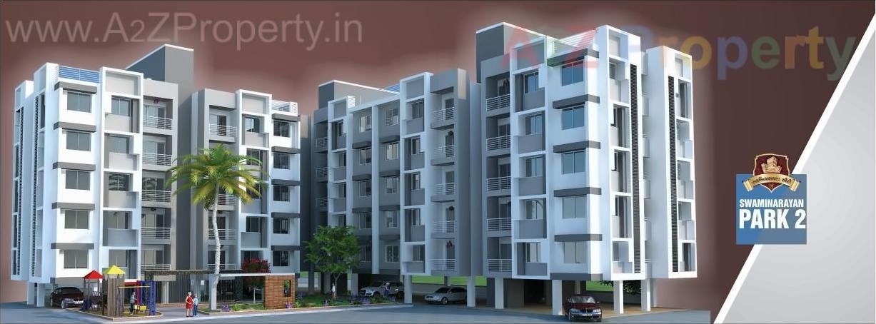 3D Elevation of real estate project Swaminarayan Park Narol located at Vatva, Ahmedabad, Gujarat