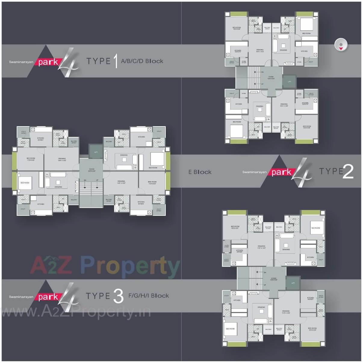 Layout of real estate project Swaminarayan Park located at Shahwadi, Ahmedabad, Gujarat