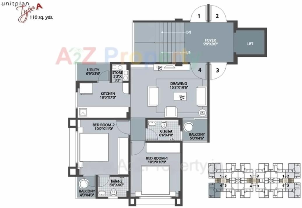 Layout of real estate project Swaminarayan Park Naroda located at Naroda, Ahmedabad, Gujarat