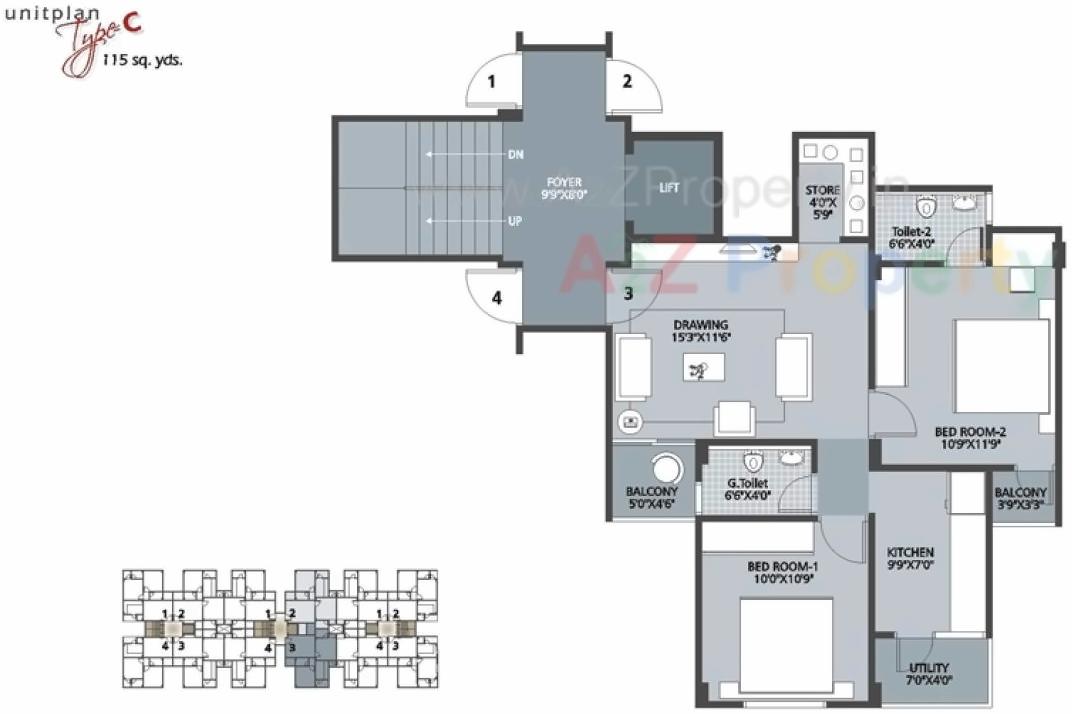 Layout of real estate project Swaminarayan Park Naroda located at Naroda, Ahmedabad, Gujarat