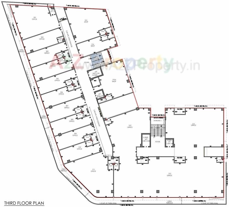  of real estate project Swanik Arcade located at Vadaj, Ahmedabad, Gujarat