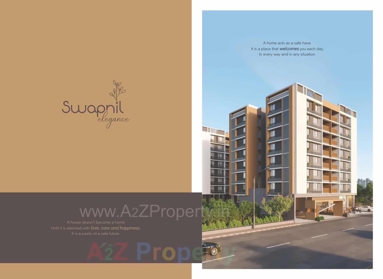 3D Elevation of real estate project Swapnil Elegance located at Hanspura, Ahmedabad, Gujarat