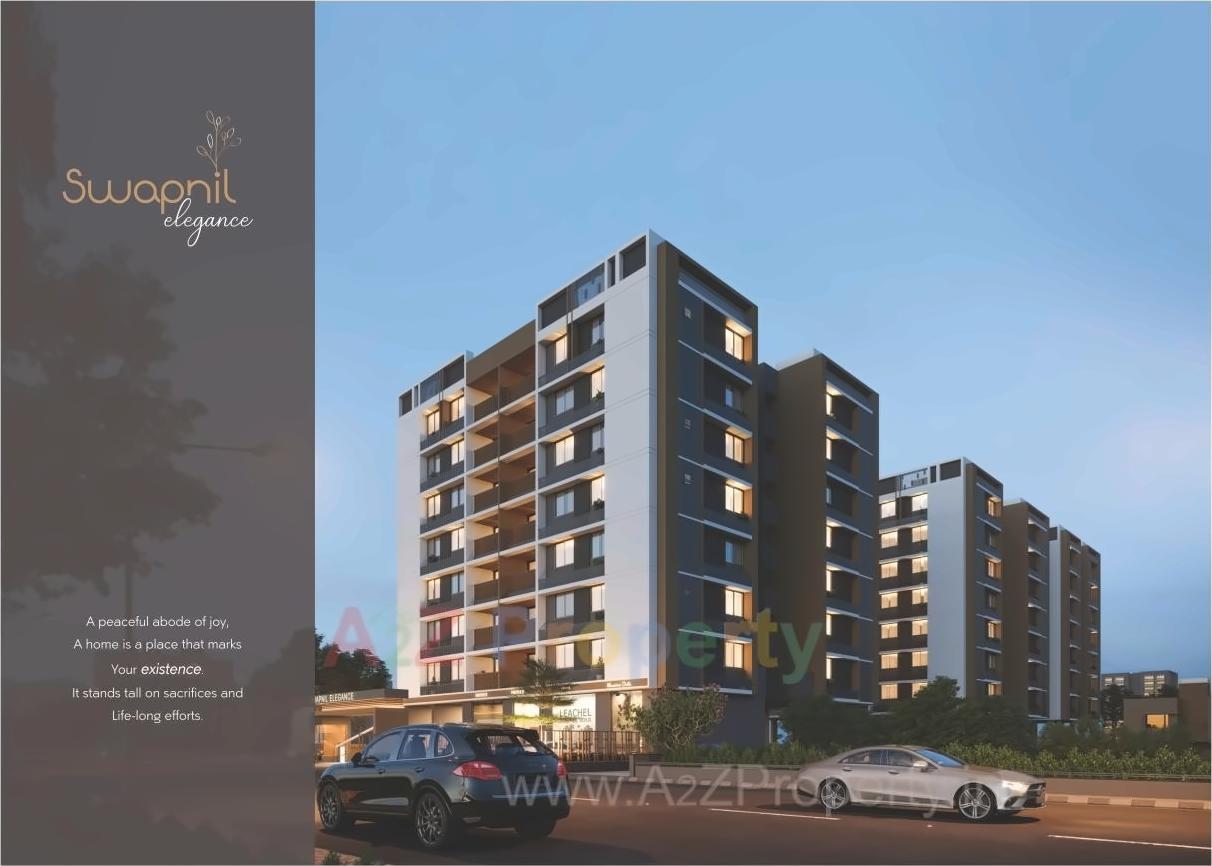 3D Elevation of real estate project Swapnil Elegance located at Hanspura, Ahmedabad, Gujarat
