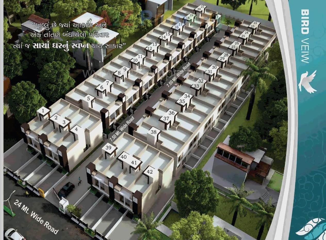 3D Elevation of real estate project Swapnil Homes located at Ahmedabad, Ahmedabad, Gujarat