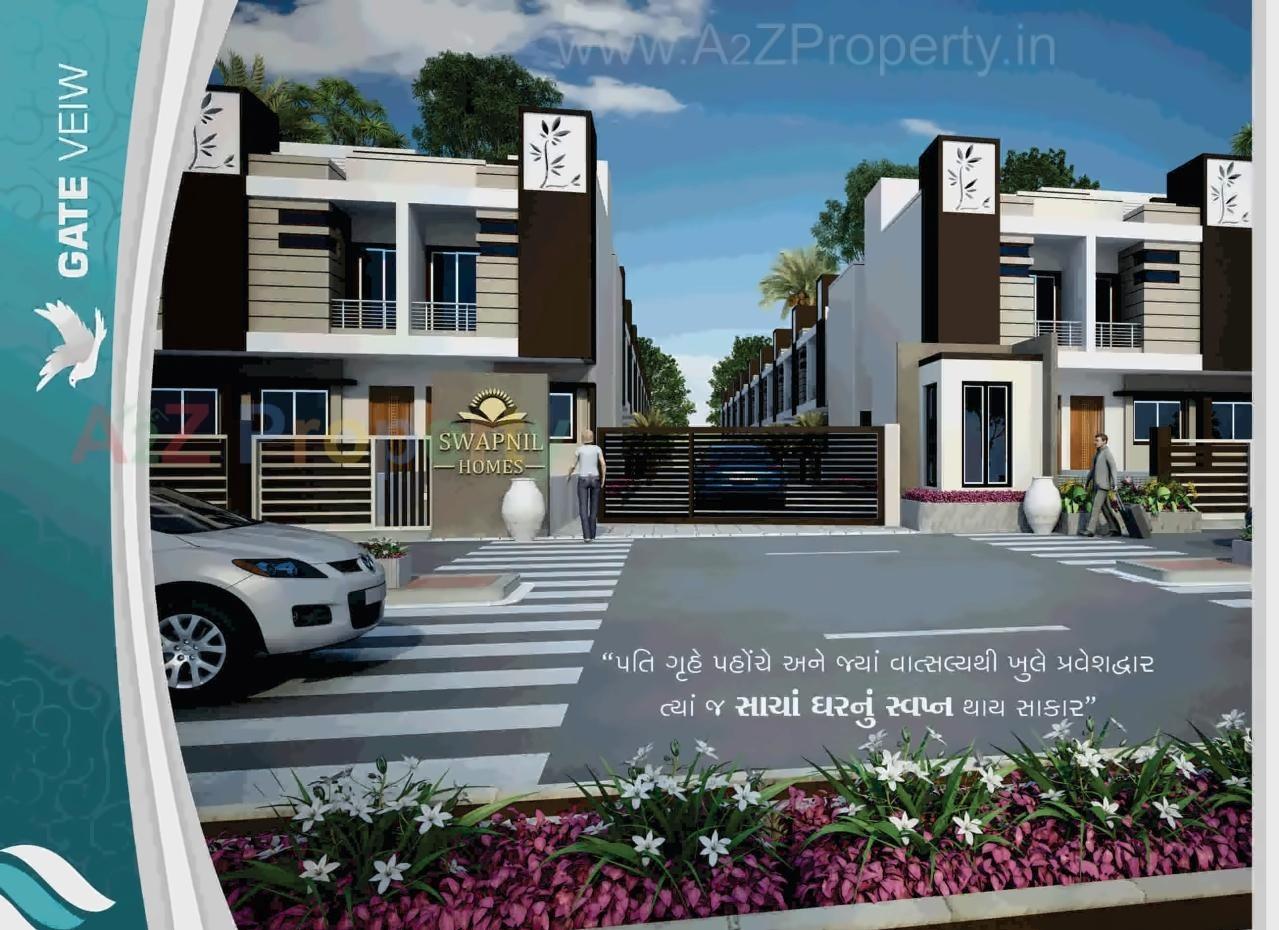3D Elevation of real estate project Swapnil Homes located at Ahmedabad, Ahmedabad, Gujarat