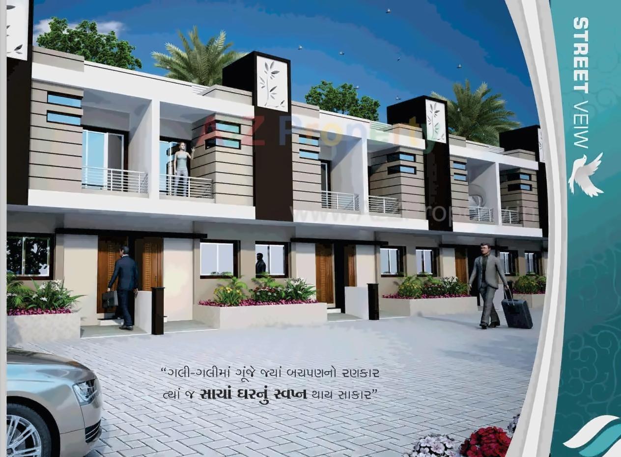 3D Elevation of real estate project Swapnil Homes located at Ahmedabad, Ahmedabad, Gujarat
