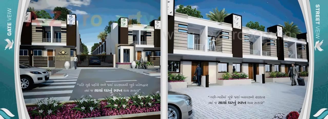 3D Elevation of real estate project Swapnil Homes located at Ahmedabad, Ahmedabad, Gujarat