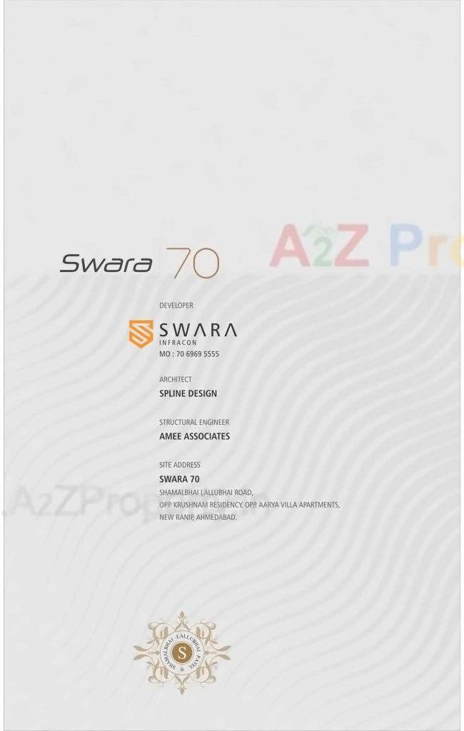  of real estate project Swara 70 located at Ranip, Ahmedabad, Gujarat