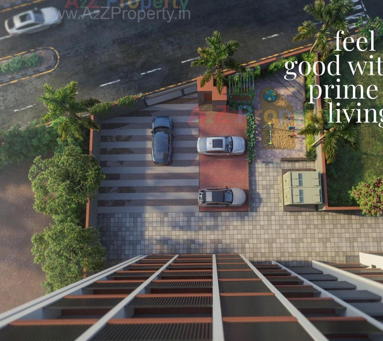 3D Elevation of real estate project Swara located at Ranip, Ahmedabad, Gujarat