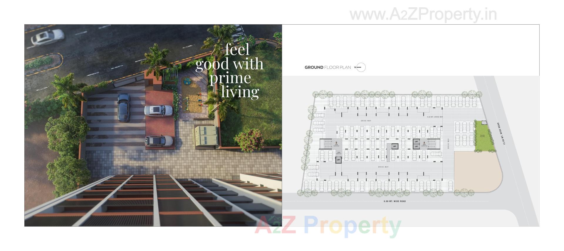 Layout of real estate project Swara located at Ranip, Ahmedabad, Gujarat