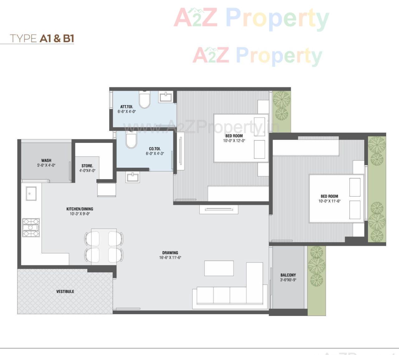 Layout of real estate project Swara located at Ranip, Ahmedabad, Gujarat