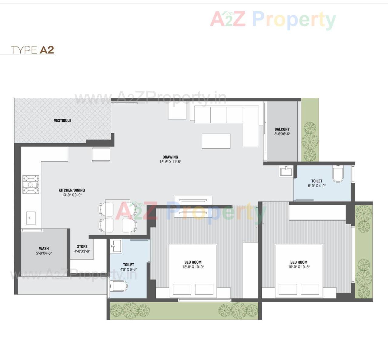 Layout of real estate project Swara located at Ranip, Ahmedabad, Gujarat