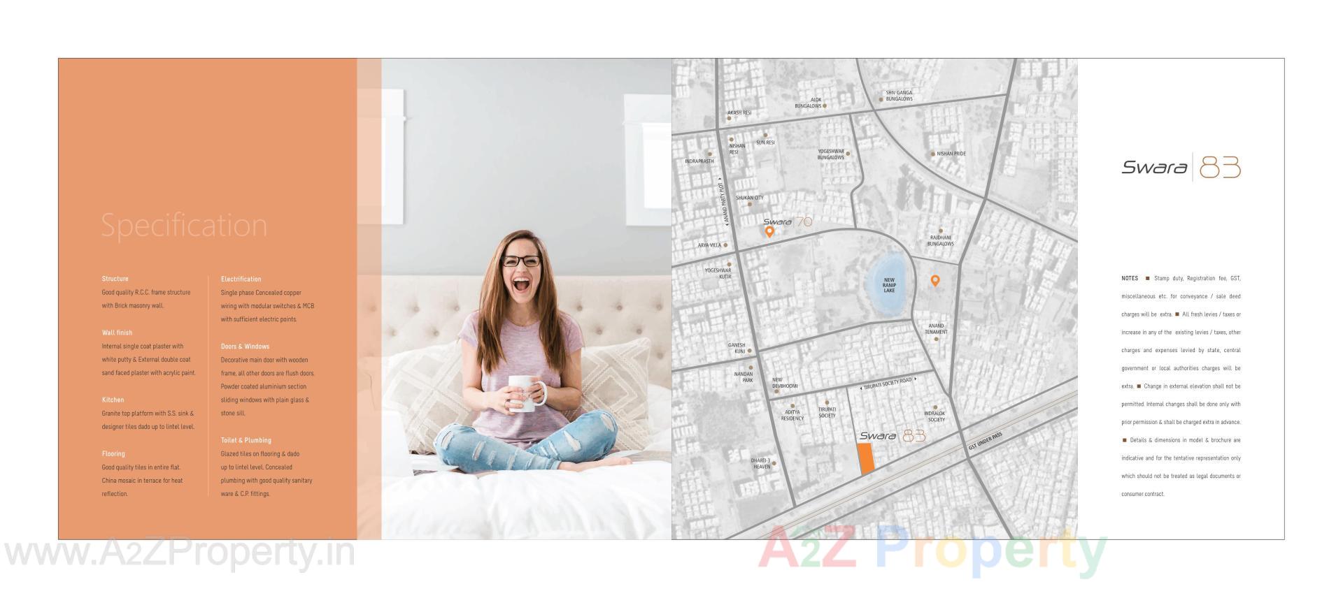  of real estate project Swara located at Ranip, Ahmedabad, Gujarat