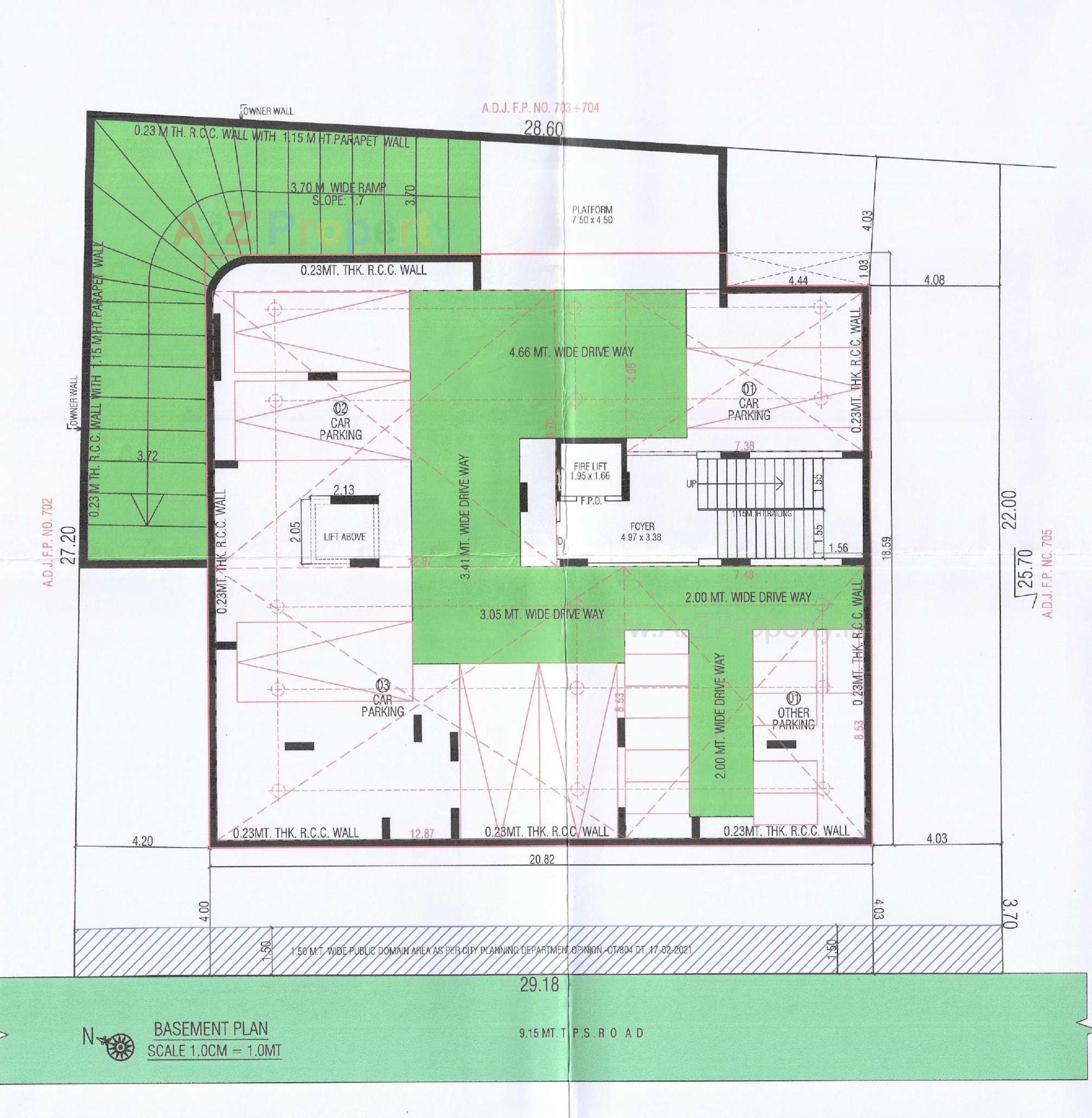 Layout of real estate project Swara Samanvay located at Chhadavad, Ahmedabad, Gujarat