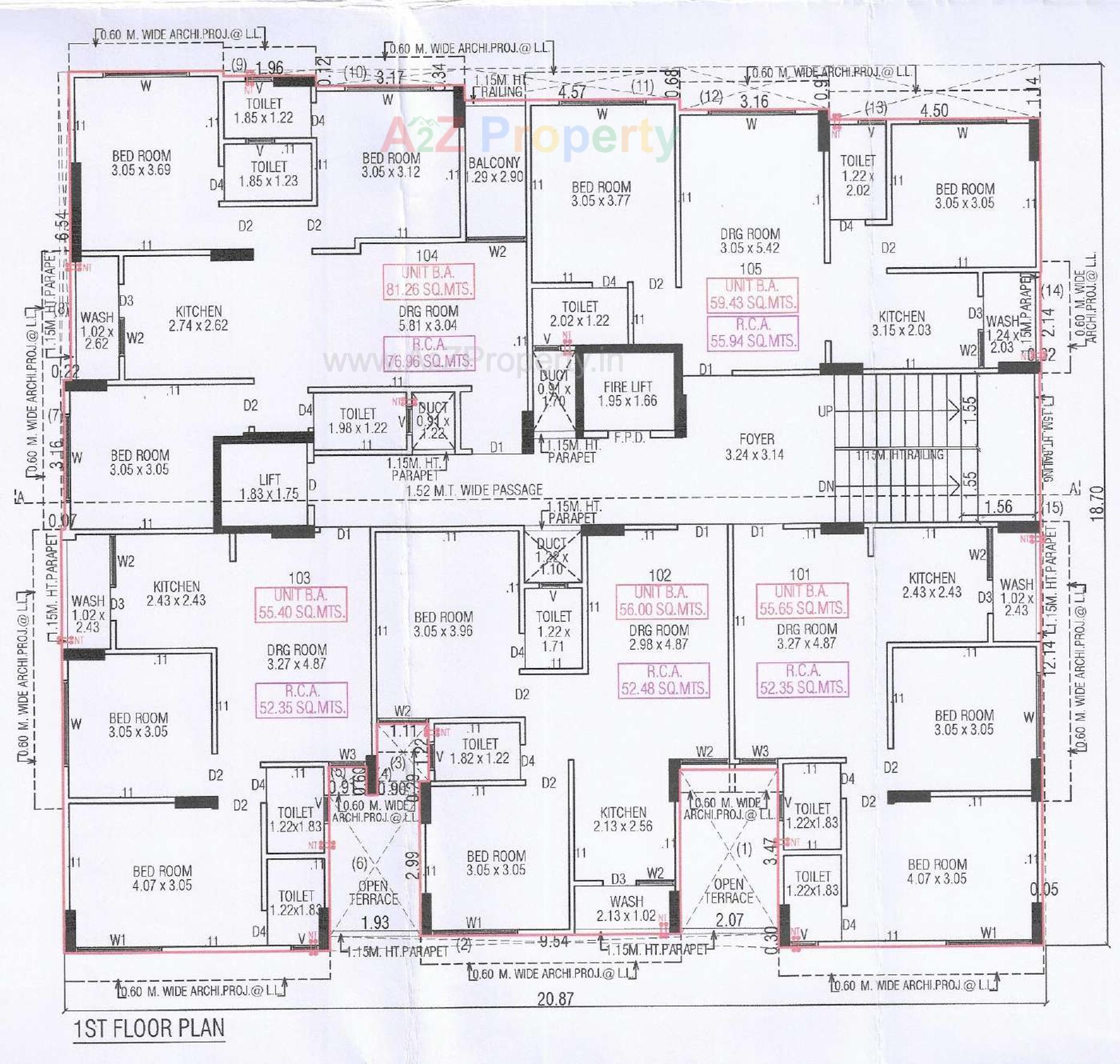 Layout of real estate project Swara Samanvay located at Chhadavad, Ahmedabad, Gujarat
