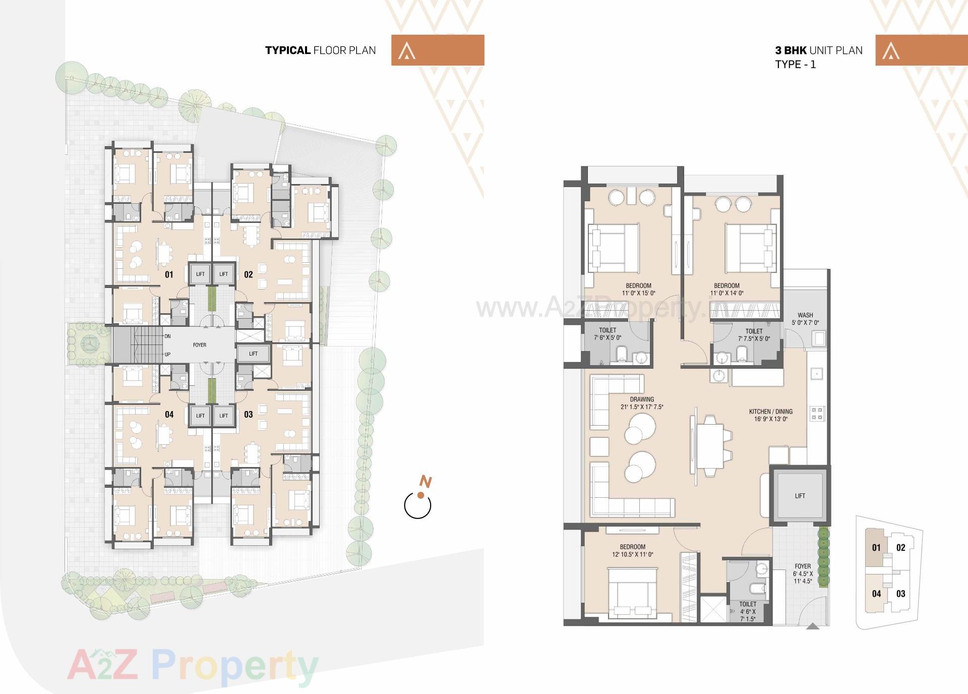 Layout of real estate project Swara Sanidhya located at Wadaj, Ahmedabad, Gujarat