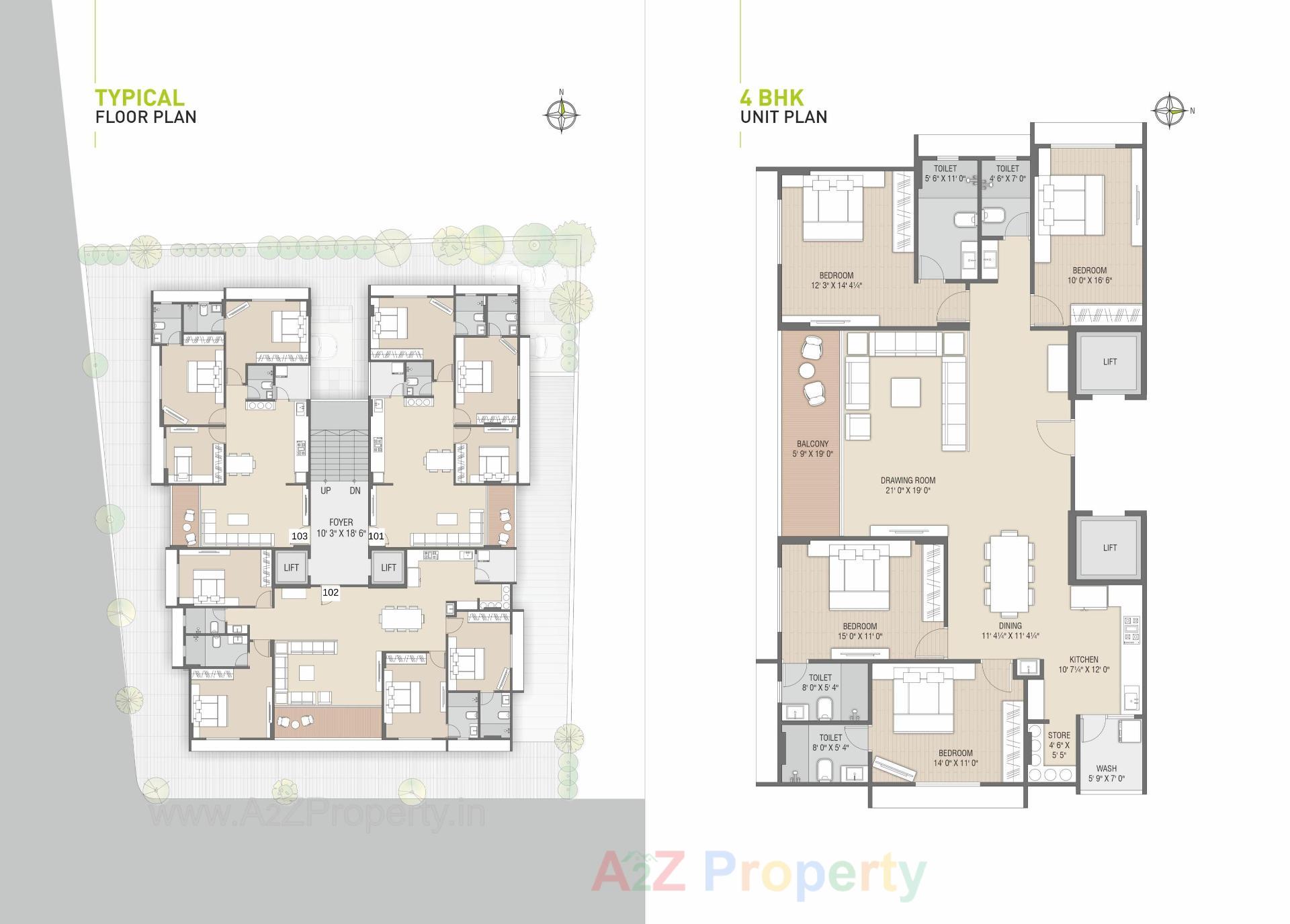 Layout of real estate project Swara Skydeck located at Shaikhpur-khanpur, Ahmedabad, Gujarat