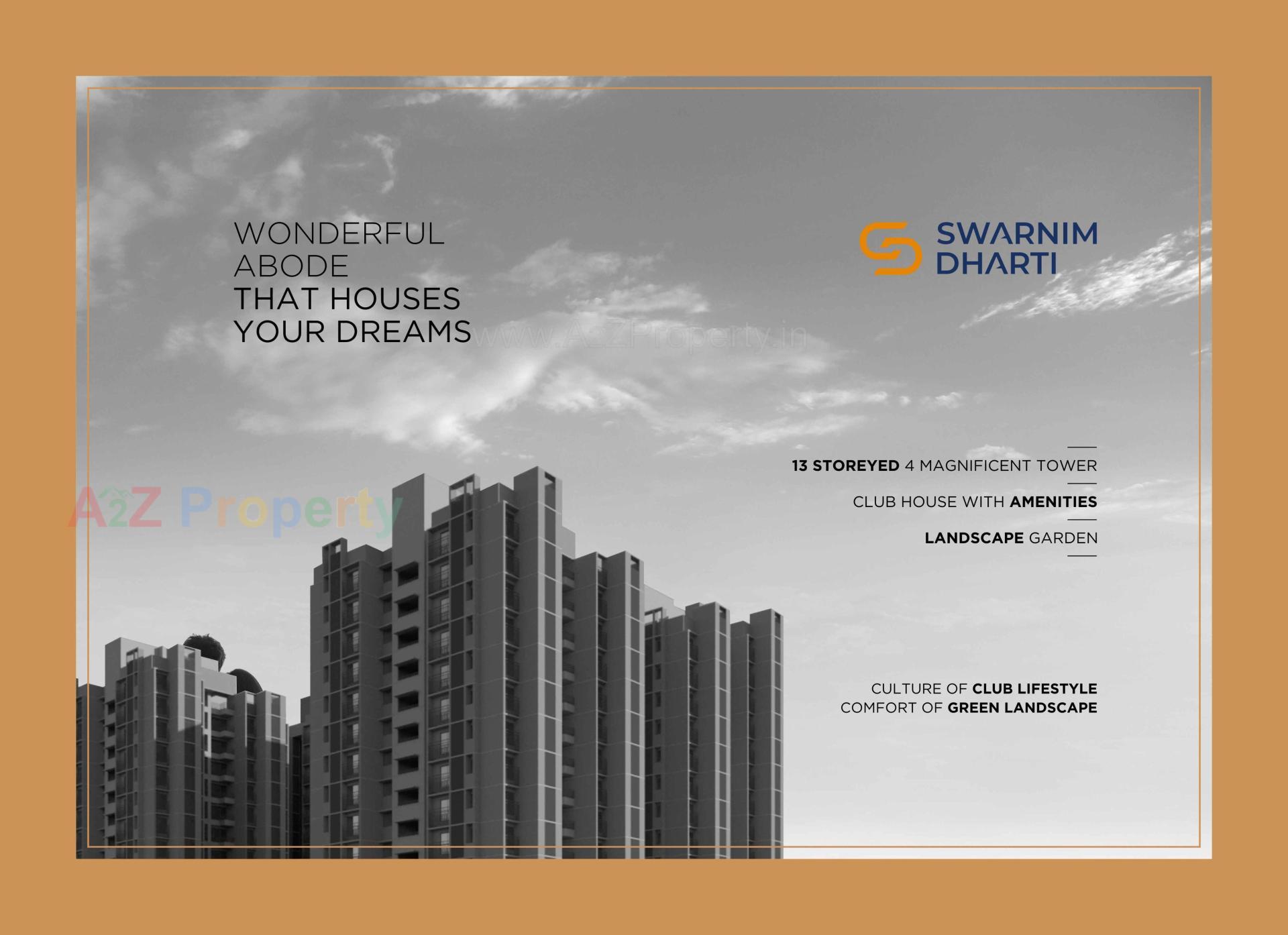 3D Elevation of real estate project Swarnim Dharti located at Khodiyar, Ahmedabad, Gujarat