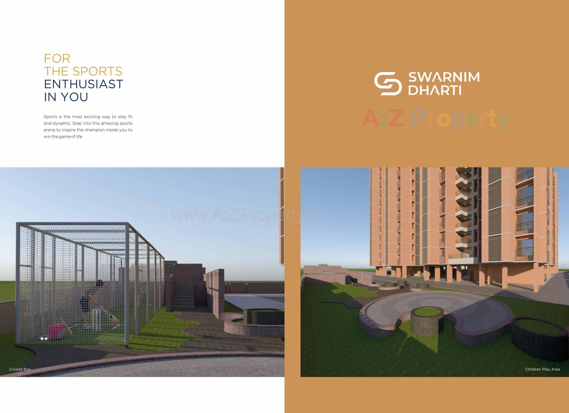 3D Elevation of real estate project Swarnim Dharti located at Khodiyar, Ahmedabad, Gujarat