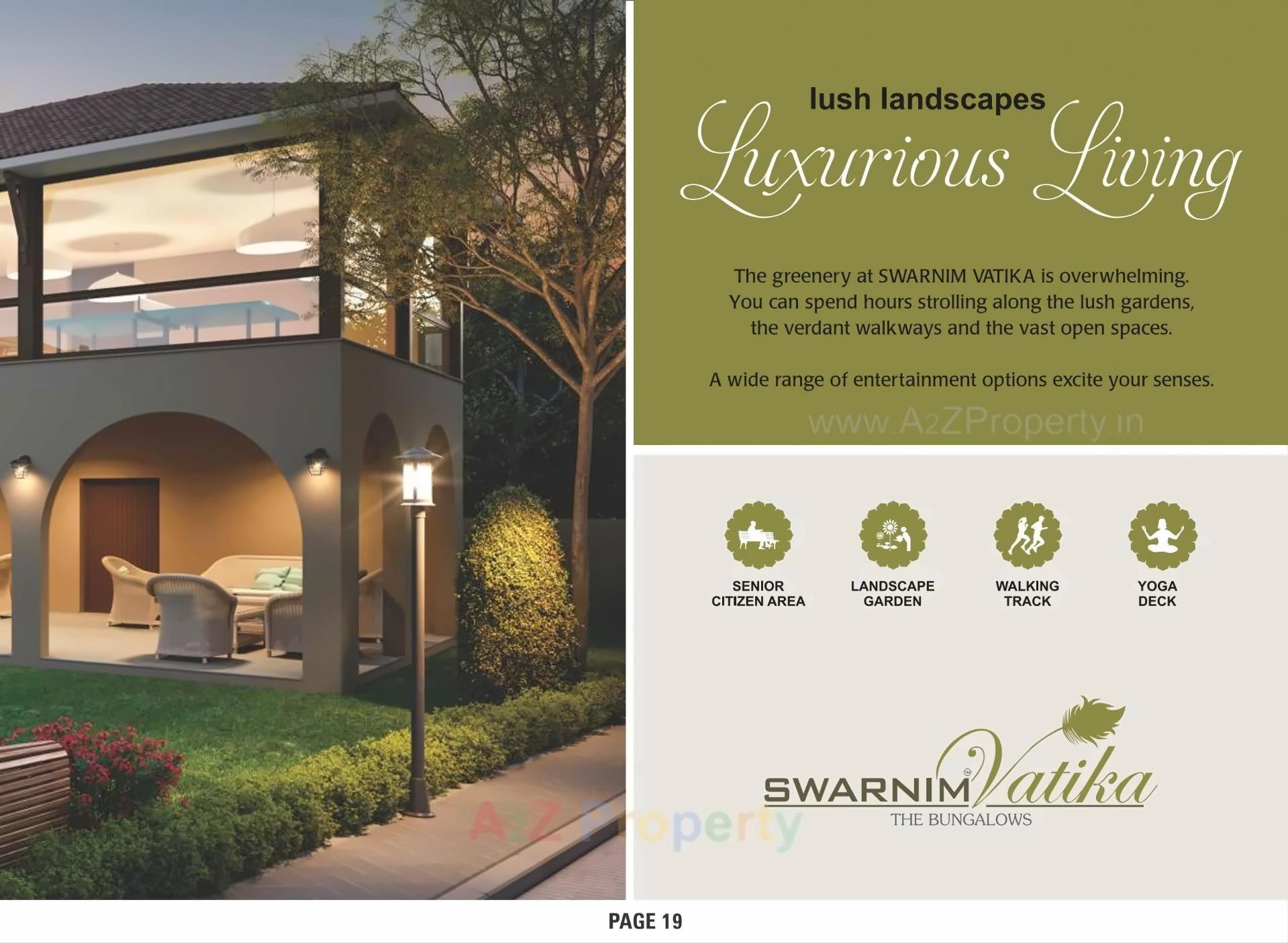 3D Elevation of real estate project Swarnim Vatika located at Ahmedabad, Ahmedabad, Gujarat