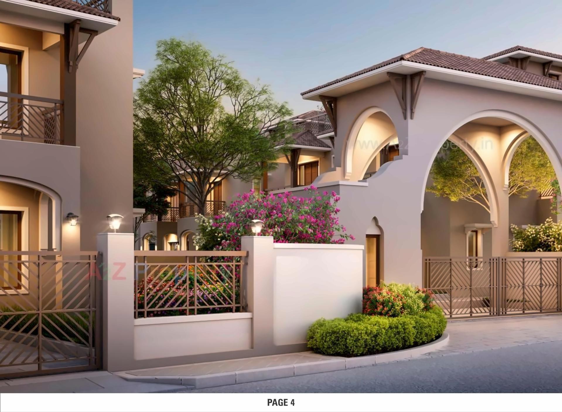 3D Elevation of real estate project Swarnim Vatika located at Ahmedabad, Ahmedabad, Gujarat