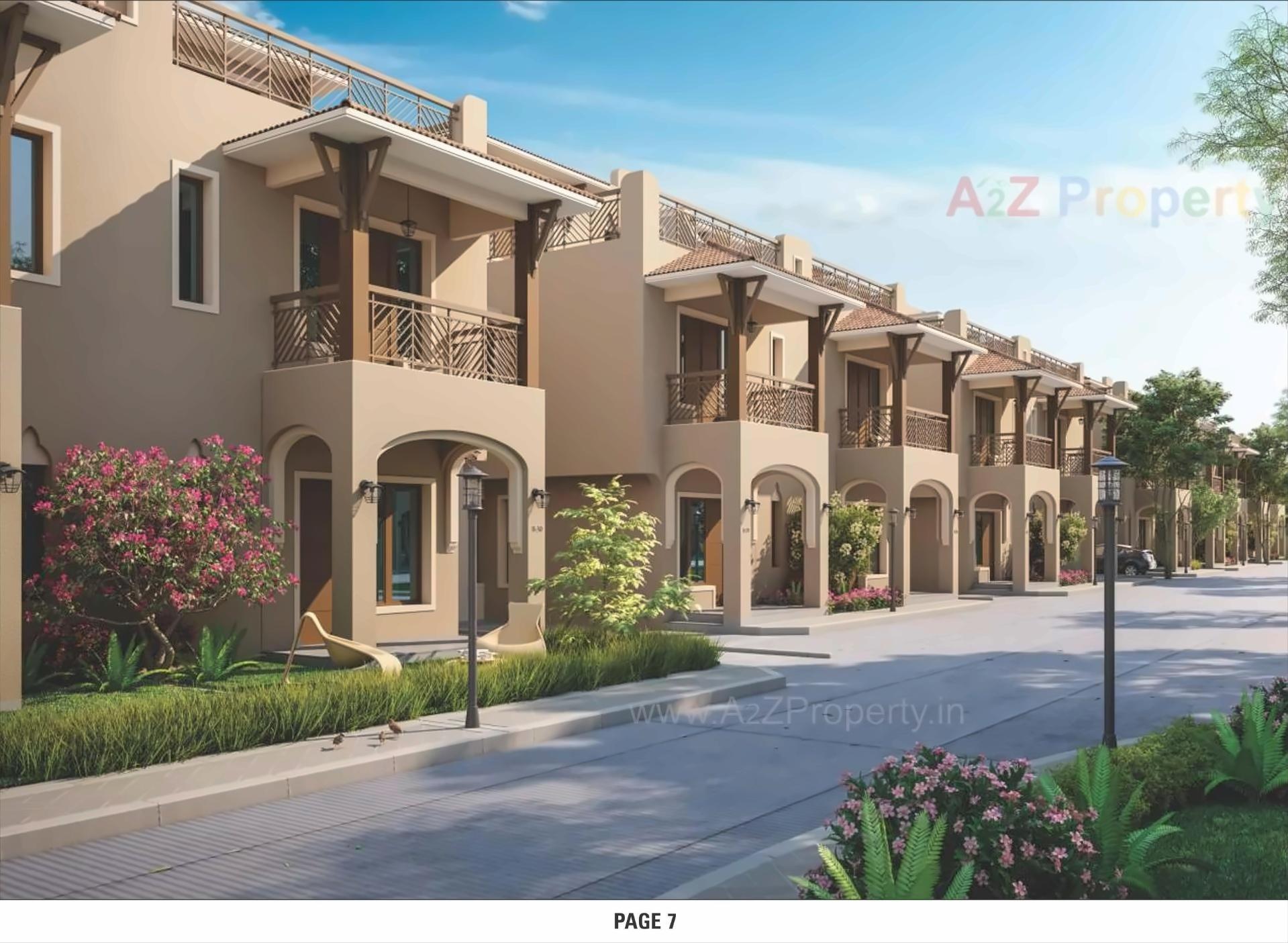 3D Elevation of real estate project Swarnim Vatika located at Ahmedabad, Ahmedabad, Gujarat