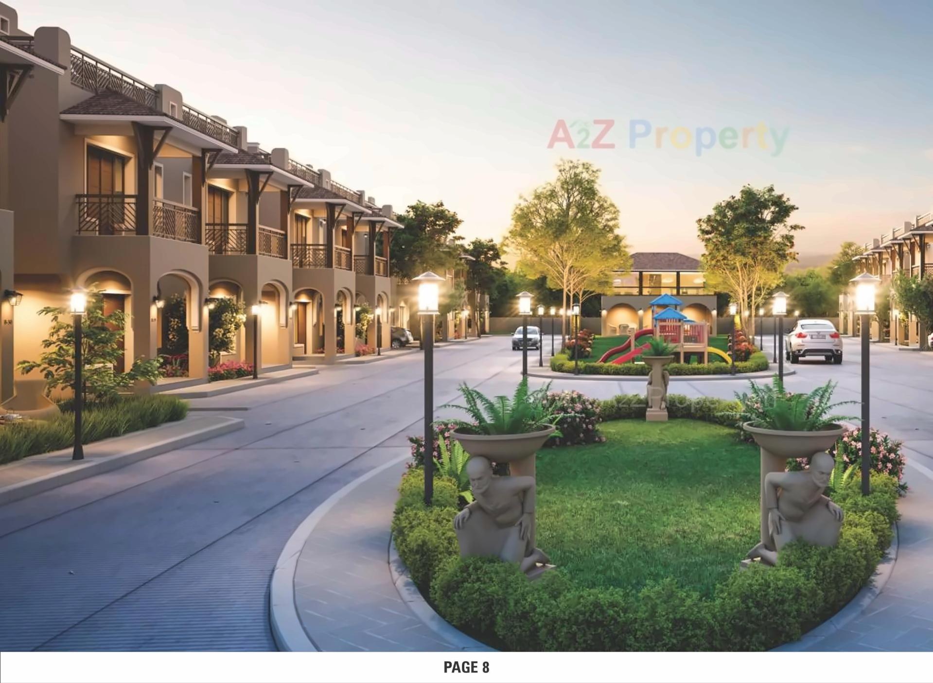 3D Elevation of real estate project Swarnim Vatika located at Ahmedabad, Ahmedabad, Gujarat