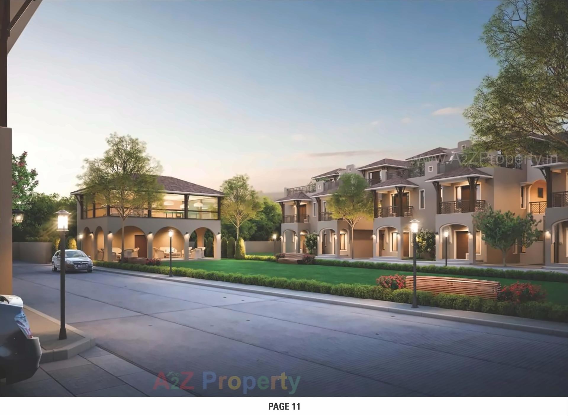 3D Elevation of real estate project Swarnim Vatika located at Ahmedabad, Ahmedabad, Gujarat