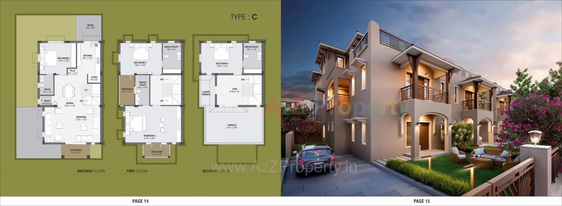 Layout of real estate project Swarnim Vatika located at Ahmedabad, Ahmedabad, Gujarat