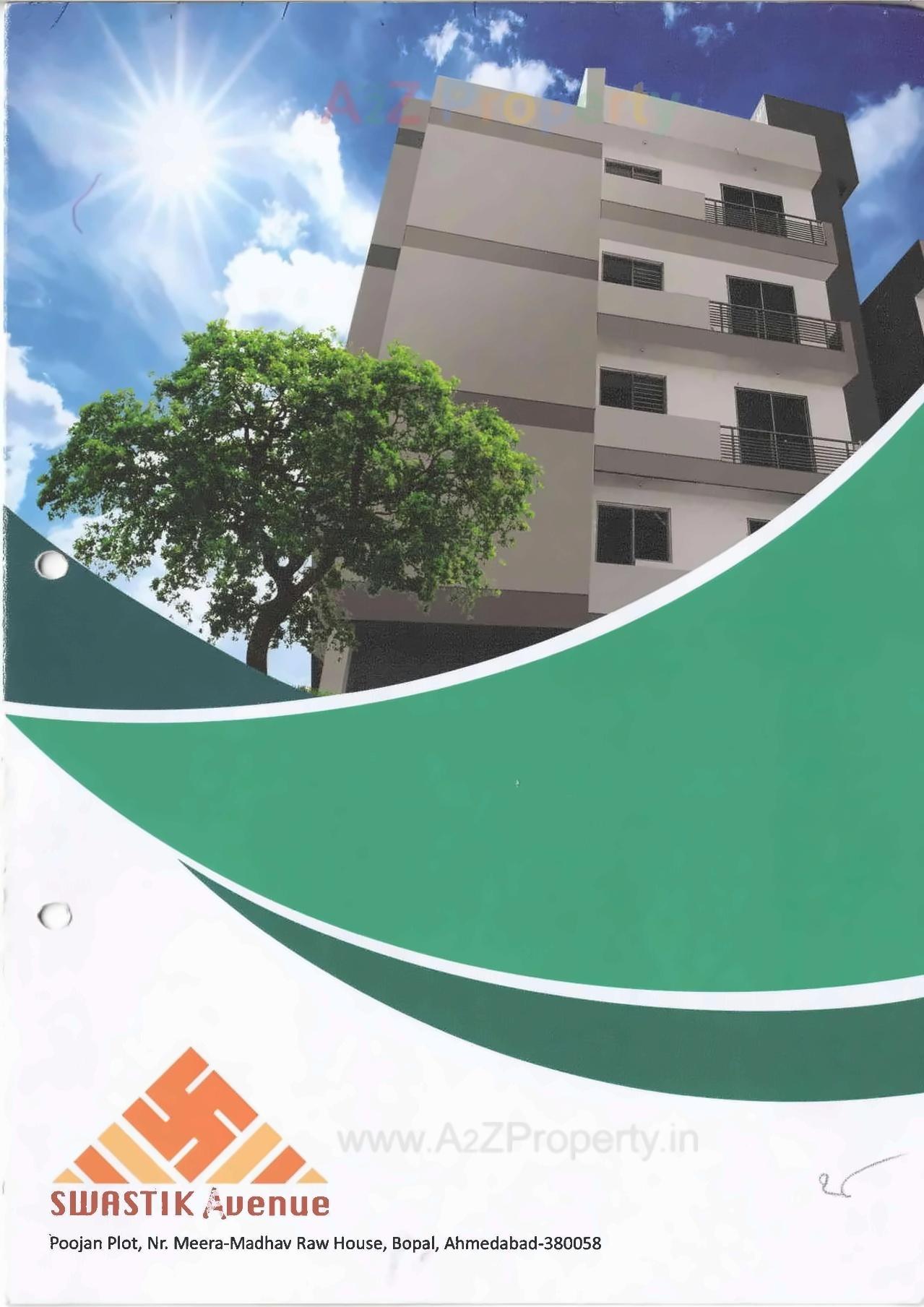 3D Elevation of real estate project Swastik Avenue located at Bopal, Ahmedabad, Gujarat