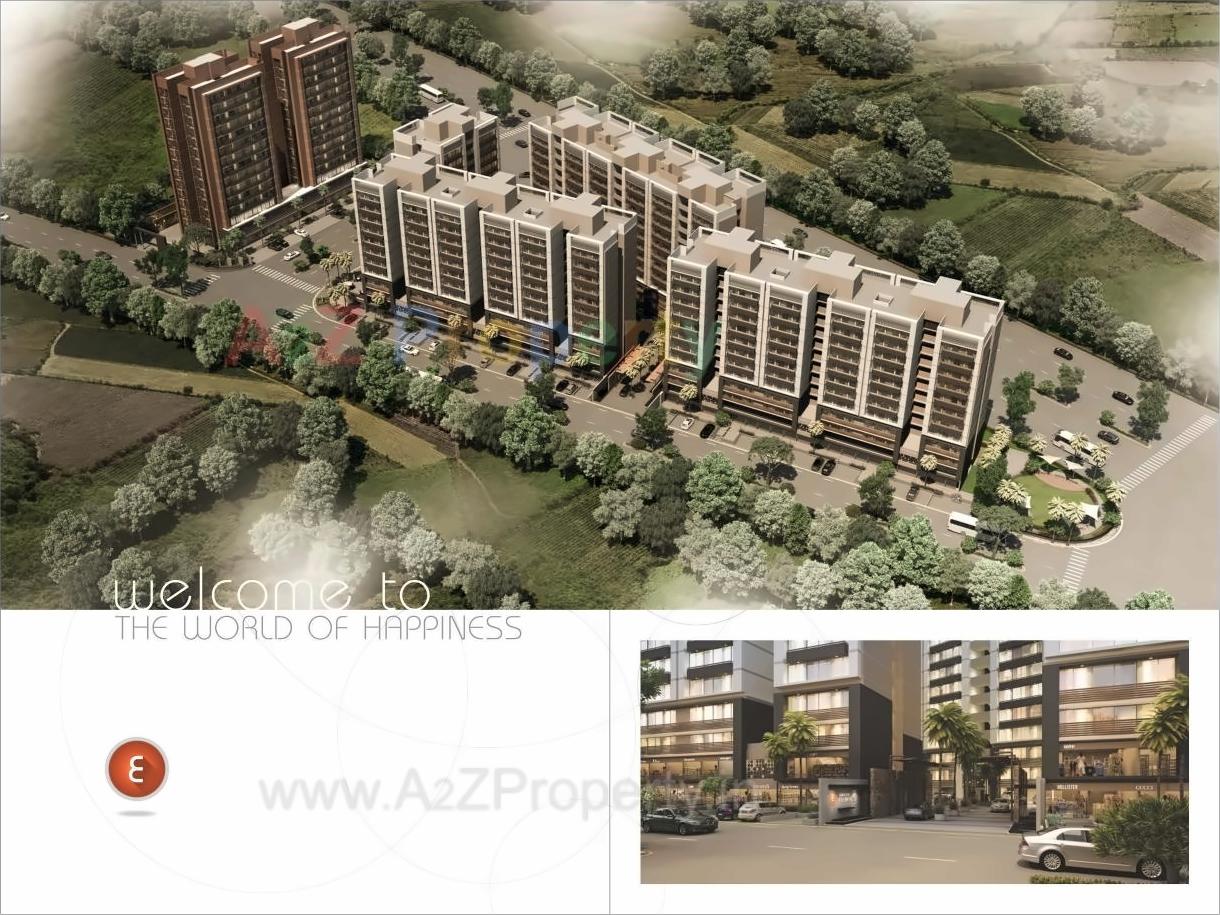 3D Elevation of real estate project Swastik Elements located at Ognaj, Ahmedabad, Gujarat