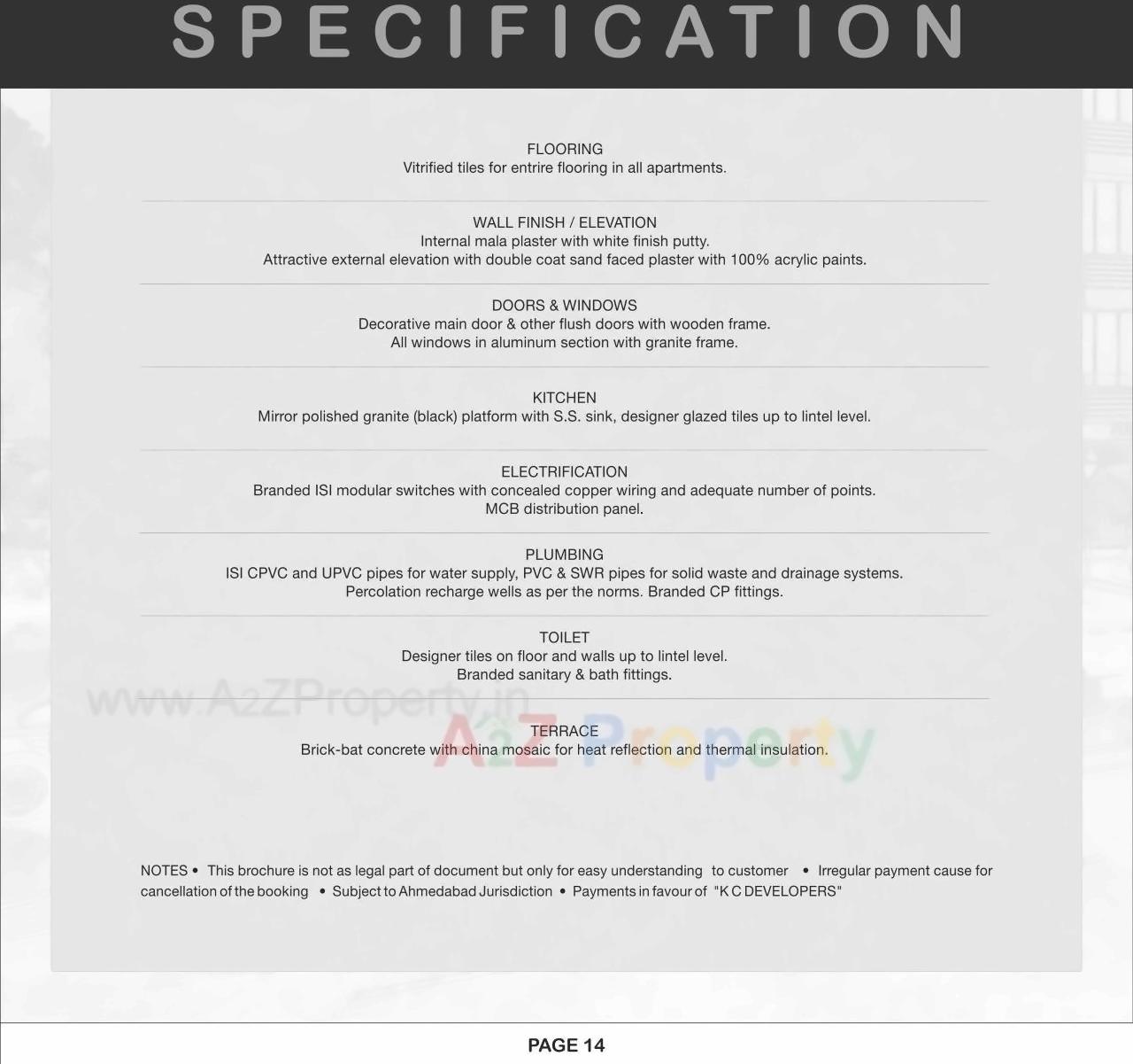 Project Specifications