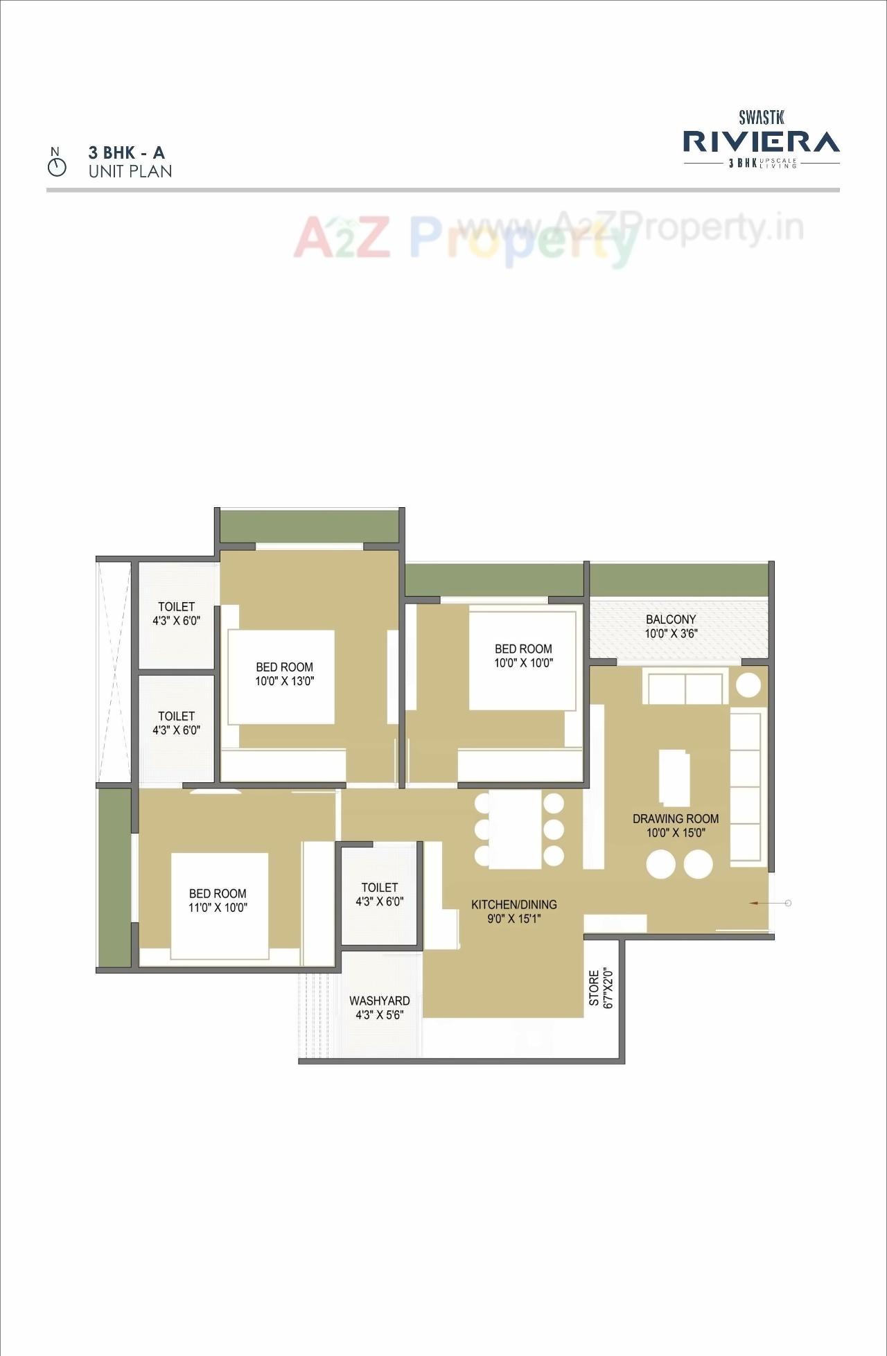 Layout of real estate project Swastik Riviera located at Ahmedabad, Ahmedabad, Gujarat