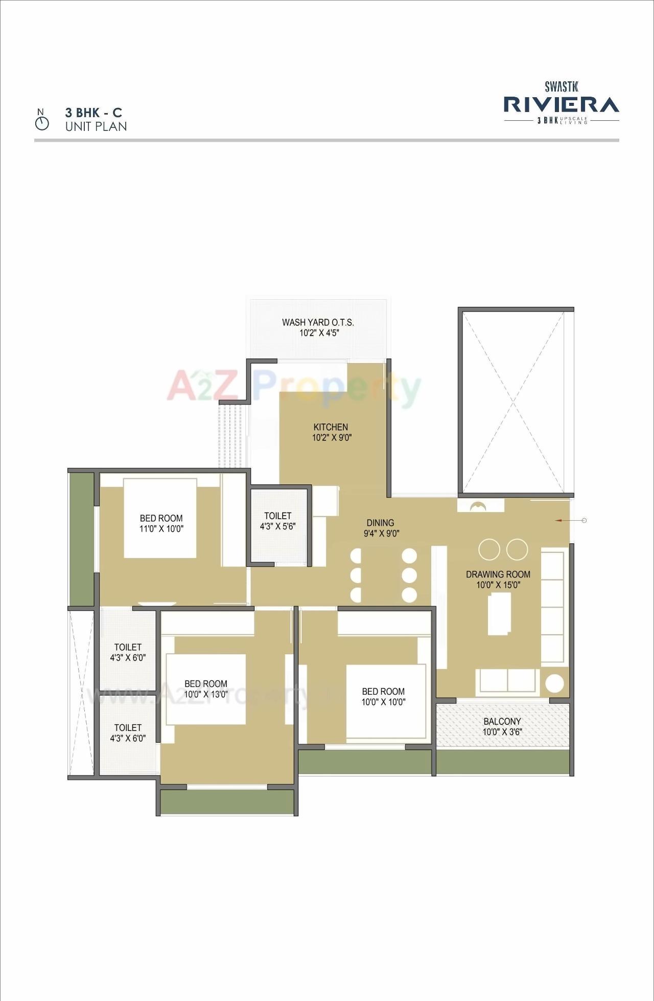 Layout of real estate project Swastik Riviera located at Ahmedabad, Ahmedabad, Gujarat