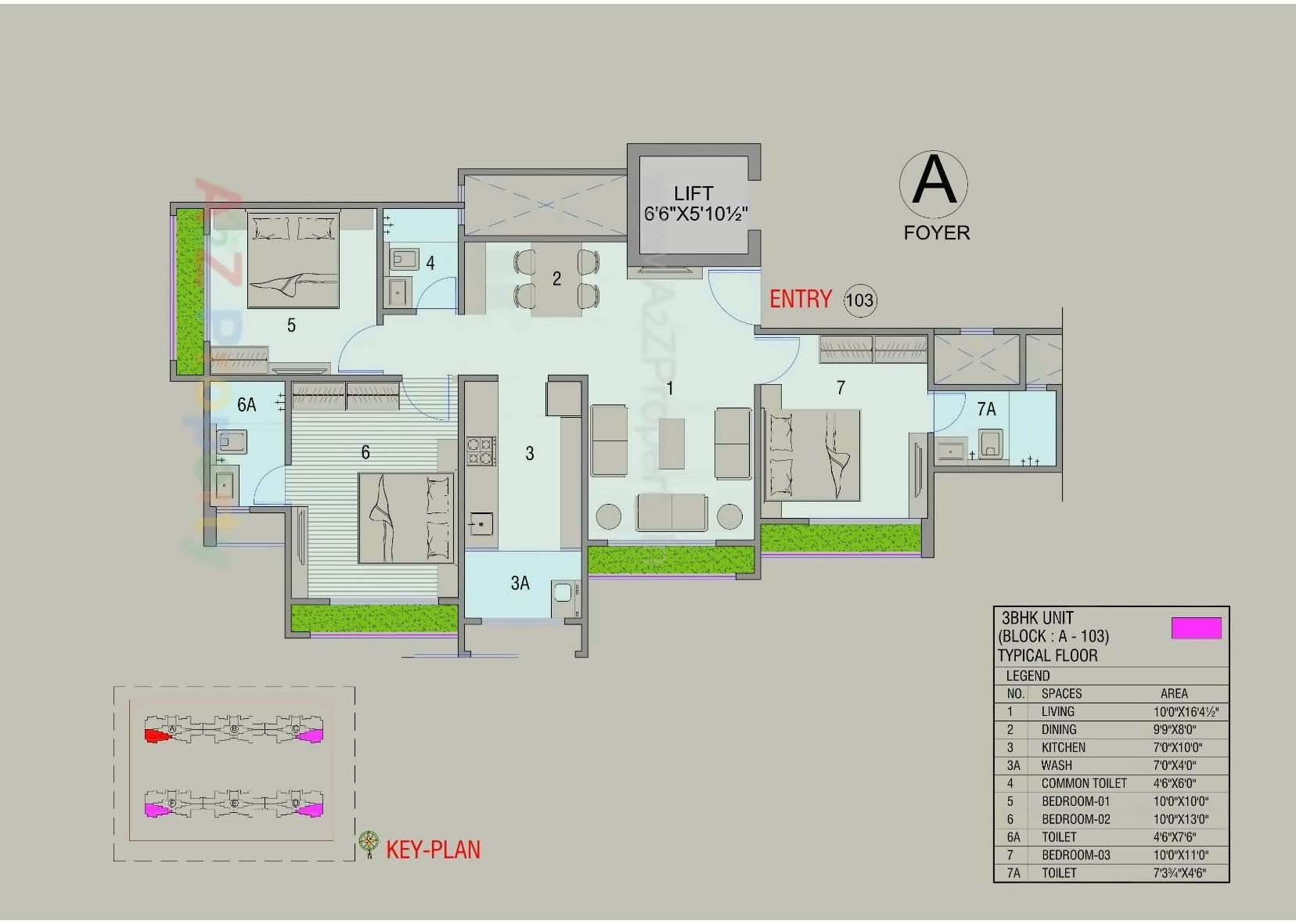 Layout of real estate project Swati Chrysantha located at Shela, Ahmedabad, Gujarat