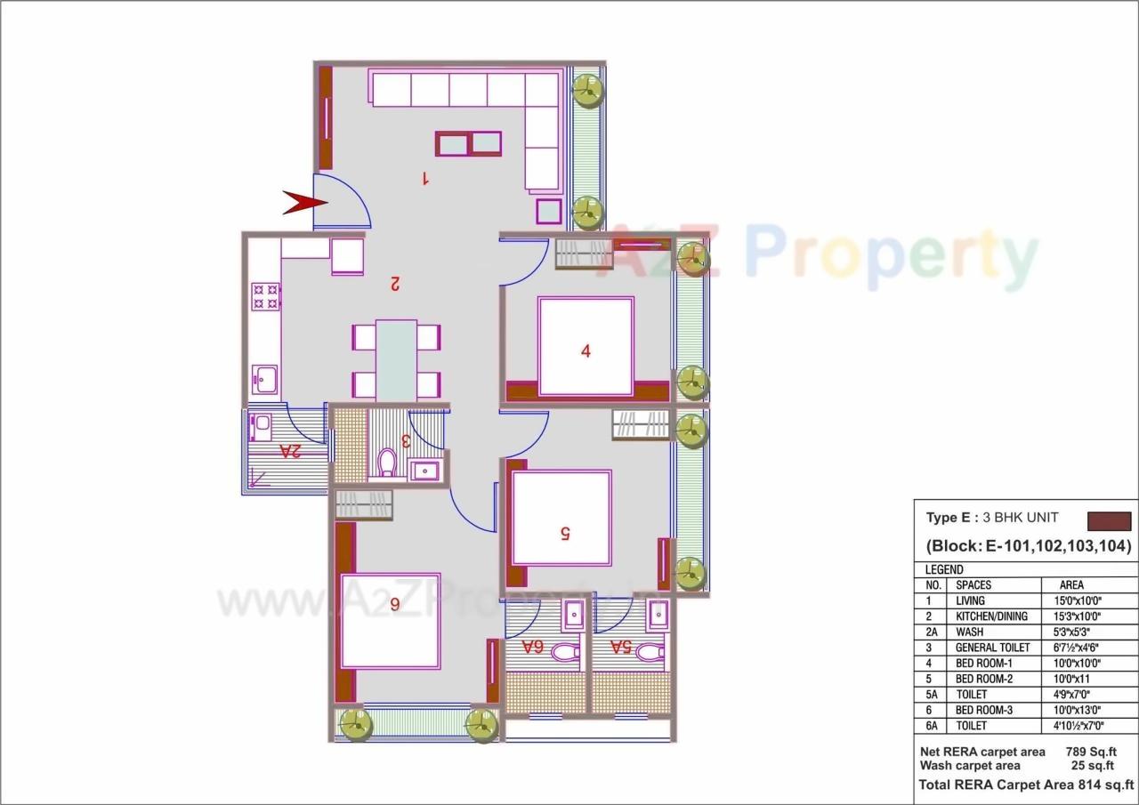 Layout of real estate project Swati Florence located at Ahmedabad, Ahmedabad, Gujarat