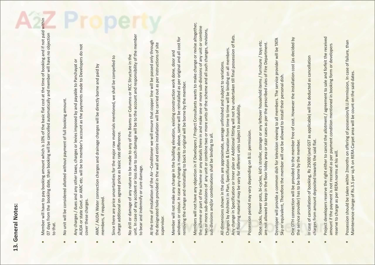  of real estate project Swati Florence located at Ahmedabad, Ahmedabad, Gujarat