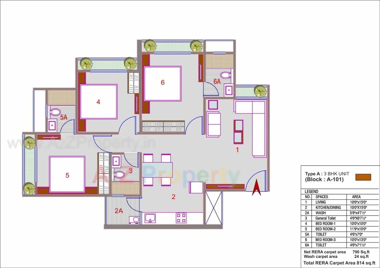Layout of real estate project Swati Florence located at Ahmedabad, Ahmedabad, Gujarat