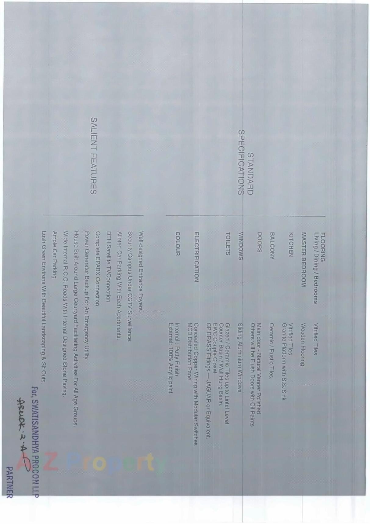  of real estate project Swati Parkside located at Ahmedabad, Ahmedabad, Gujarat