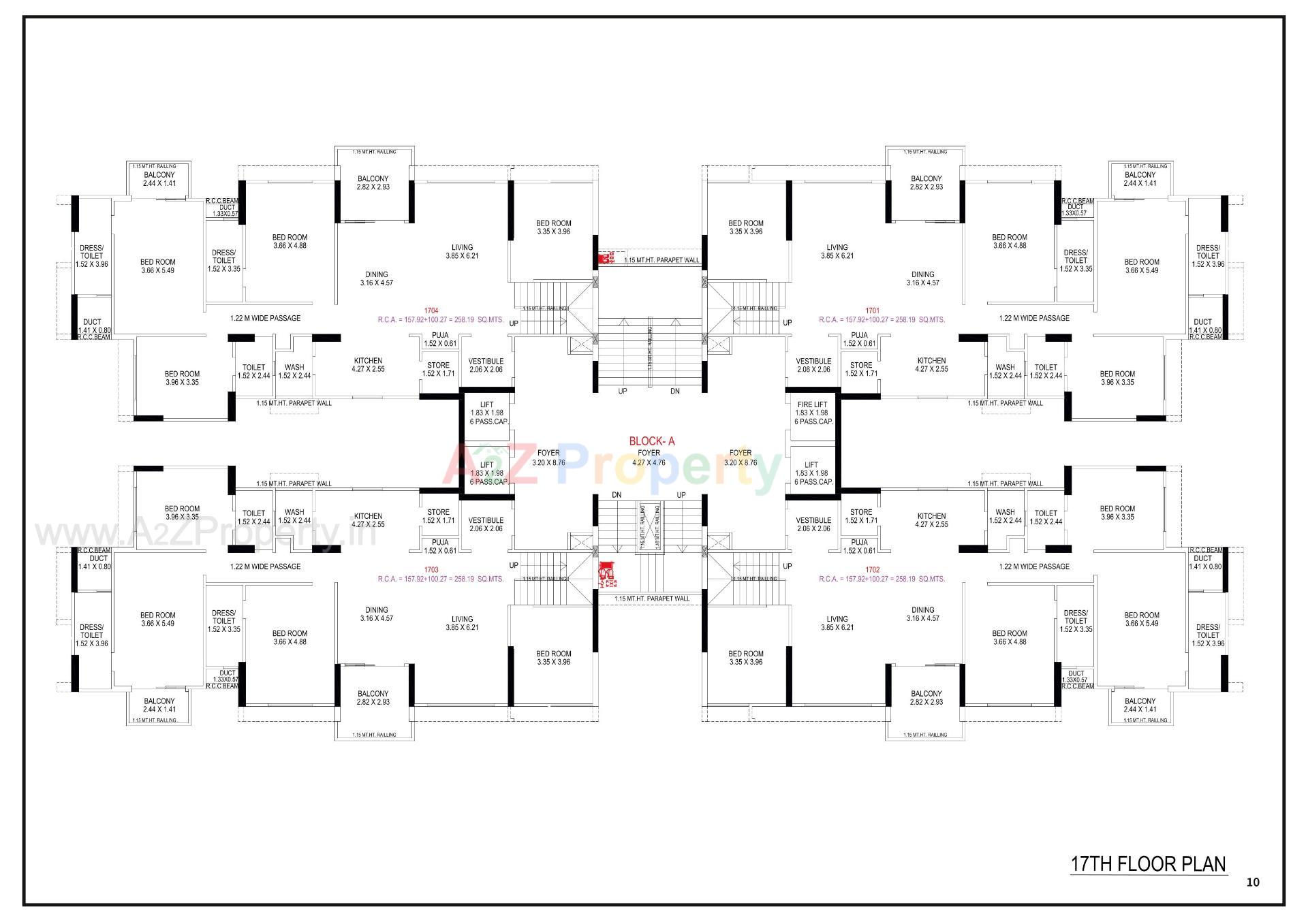 Layout of real estate project Swati Premier located at Sarkhej, Ahmedabad, Gujarat