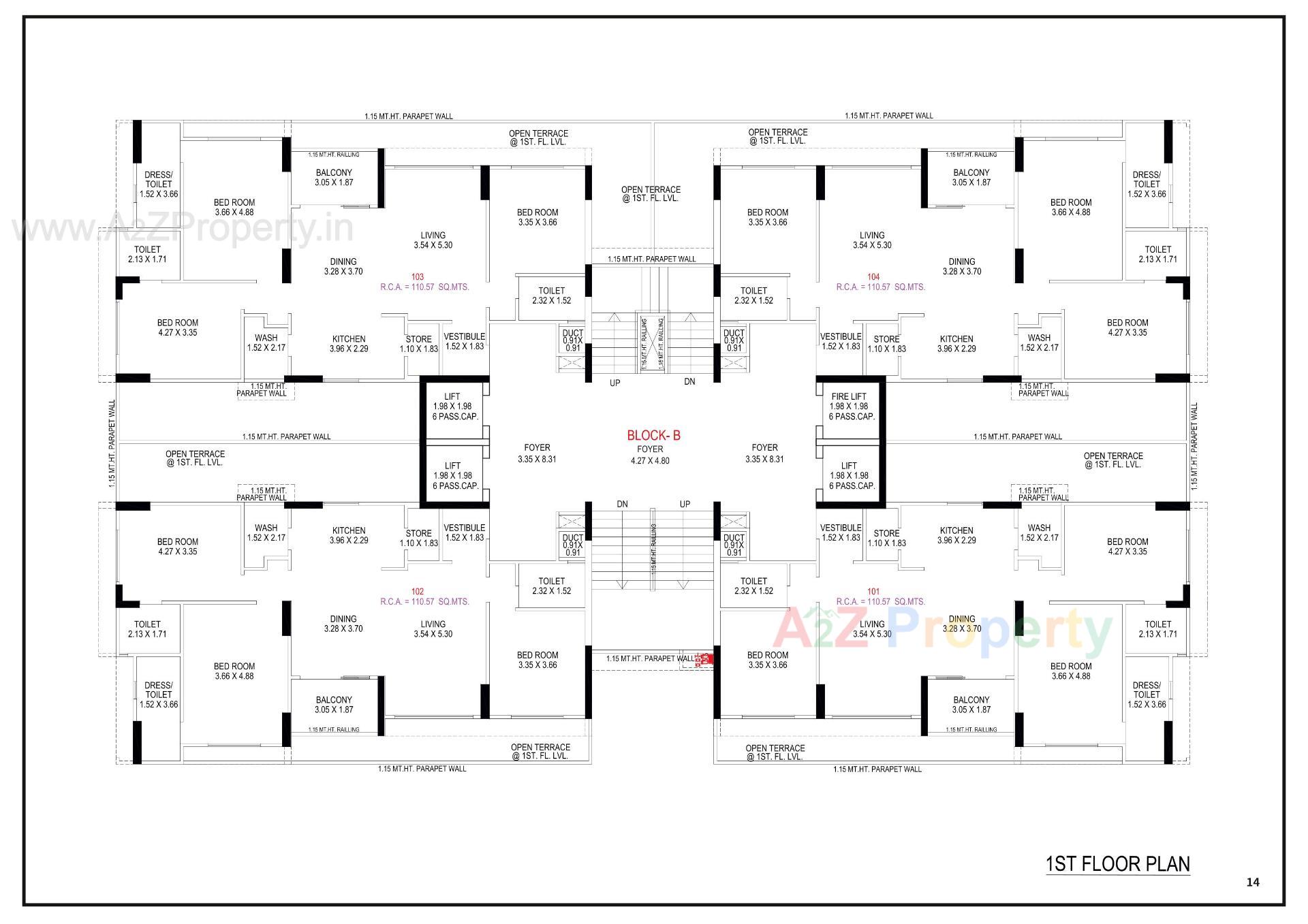 Layout of real estate project Swati Premier located at Sarkhej, Ahmedabad, Gujarat