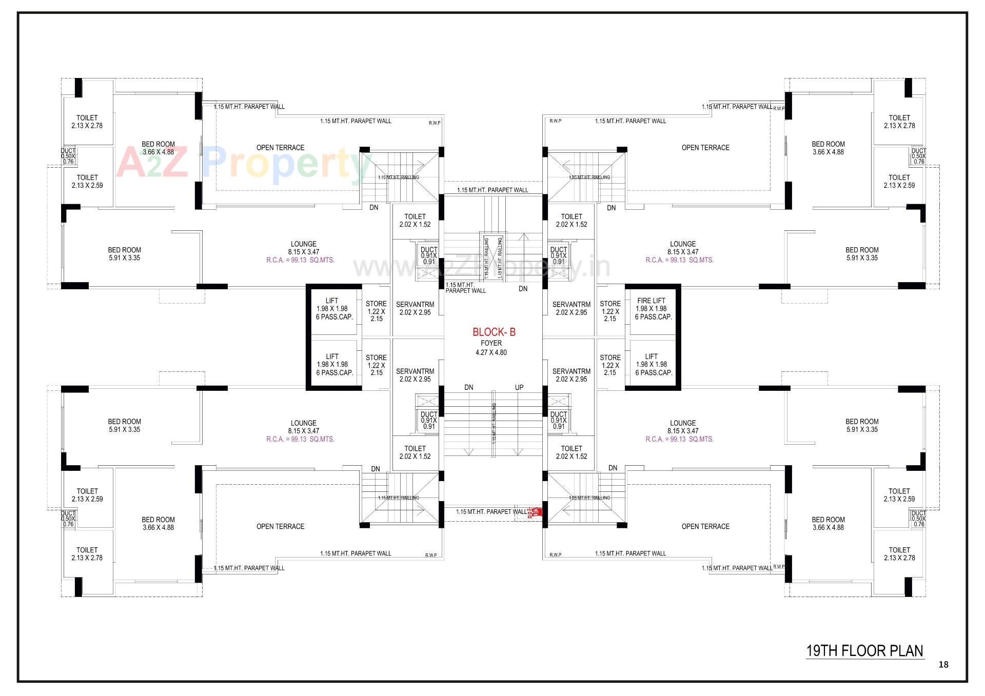 Layout of real estate project Swati Premier located at Sarkhej, Ahmedabad, Gujarat