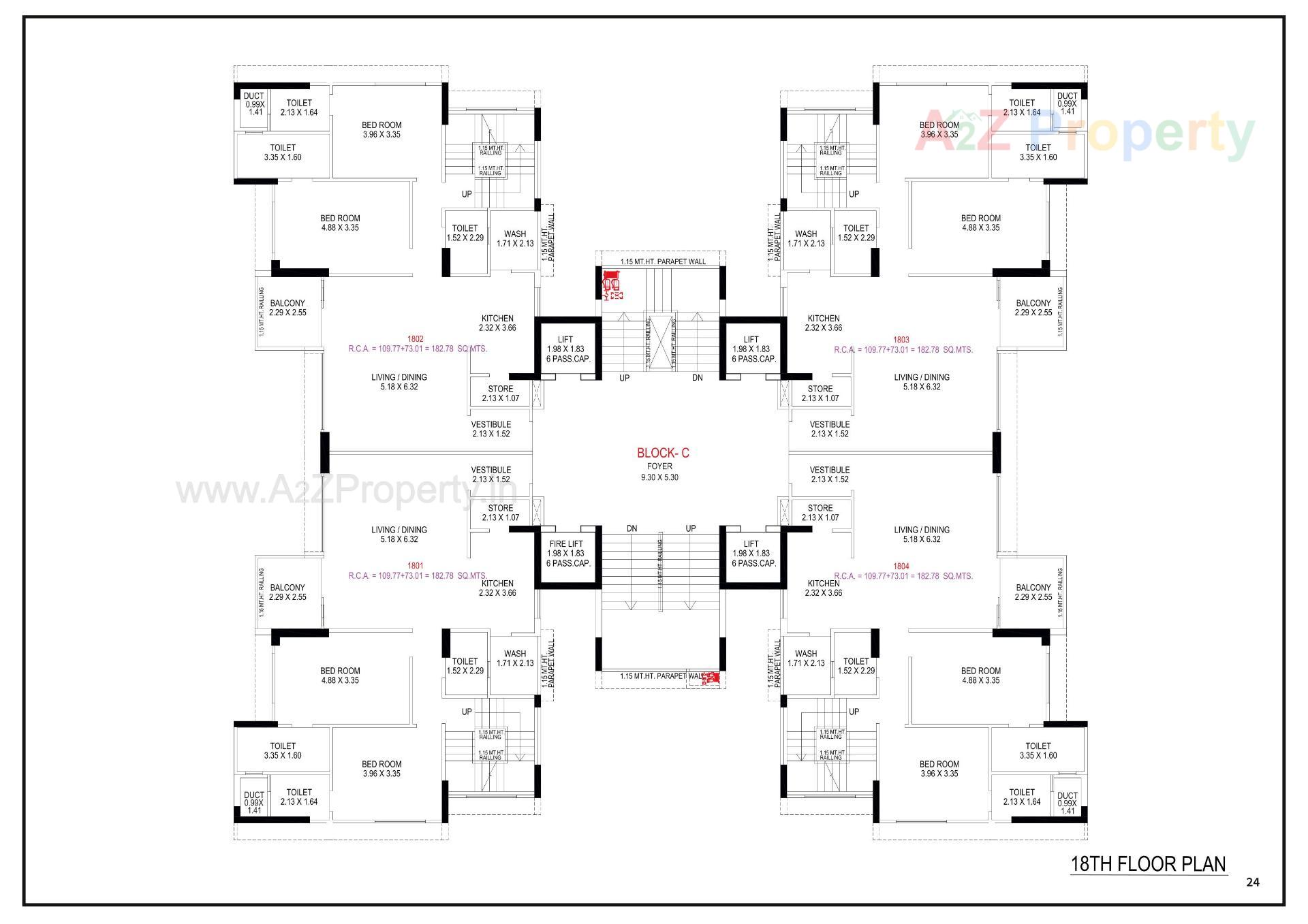 Layout of real estate project Swati Premier located at Sarkhej, Ahmedabad, Gujarat