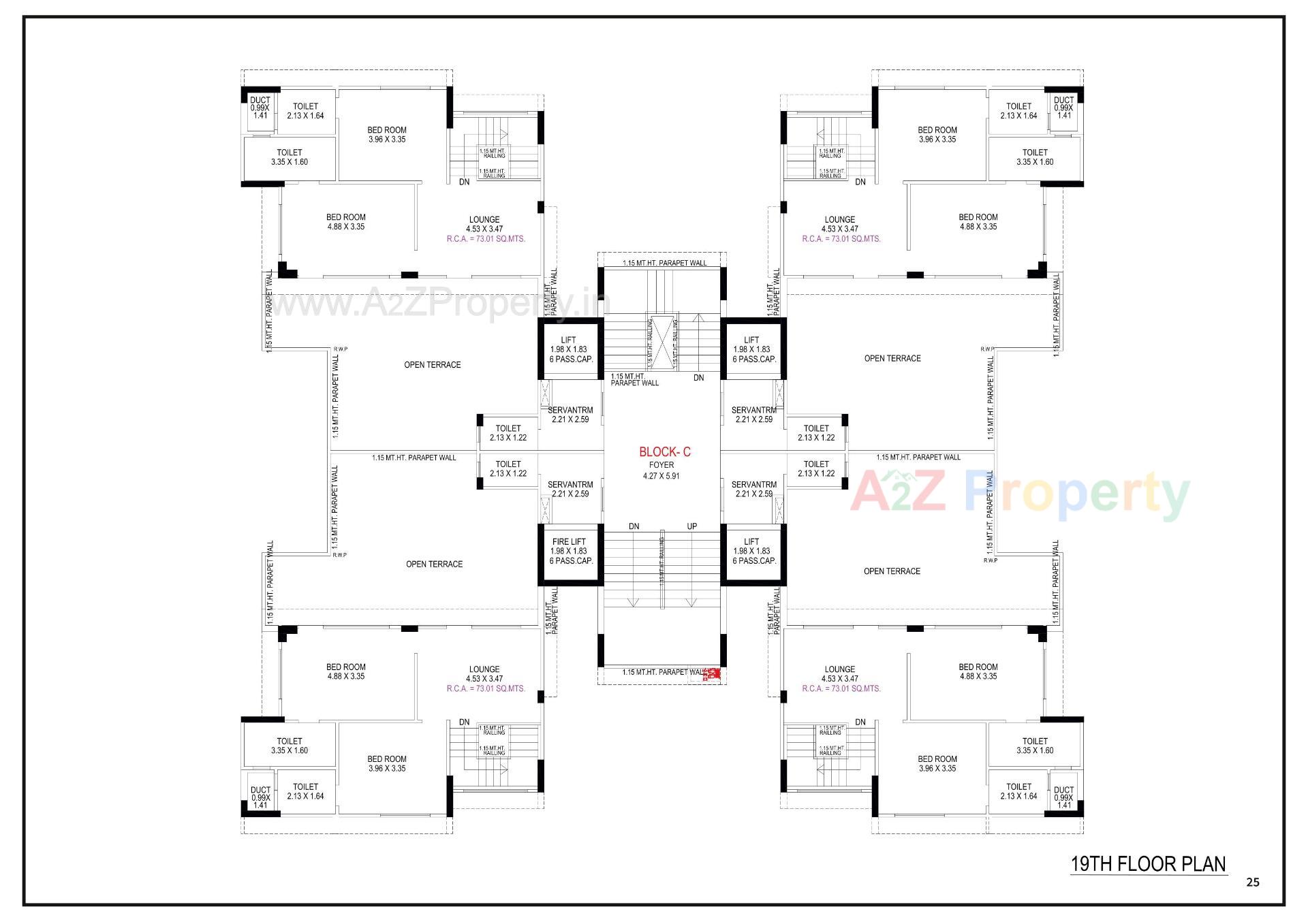 Layout of real estate project Swati Premier located at Sarkhej, Ahmedabad, Gujarat